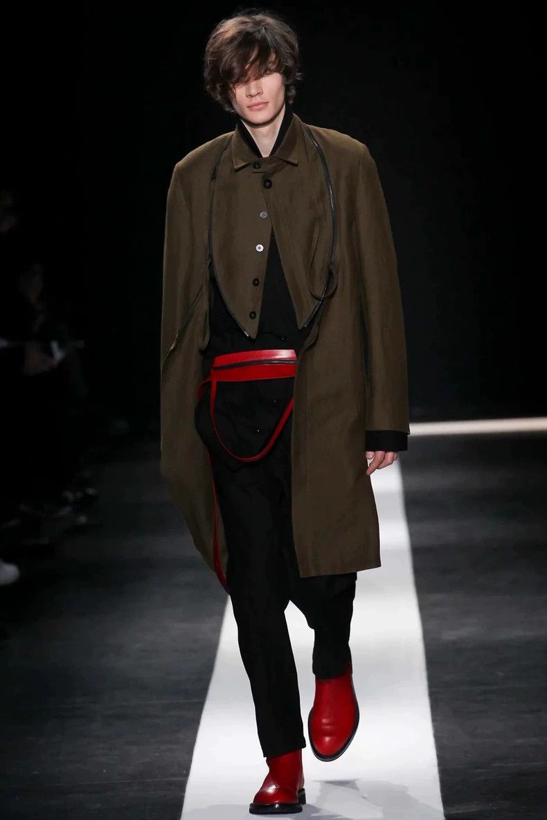 Ann Demeulemeester Ann Demeulemeester Men's coat Windbreaker Size US S / EU 44-46 / 1 - 9 Thumbnail