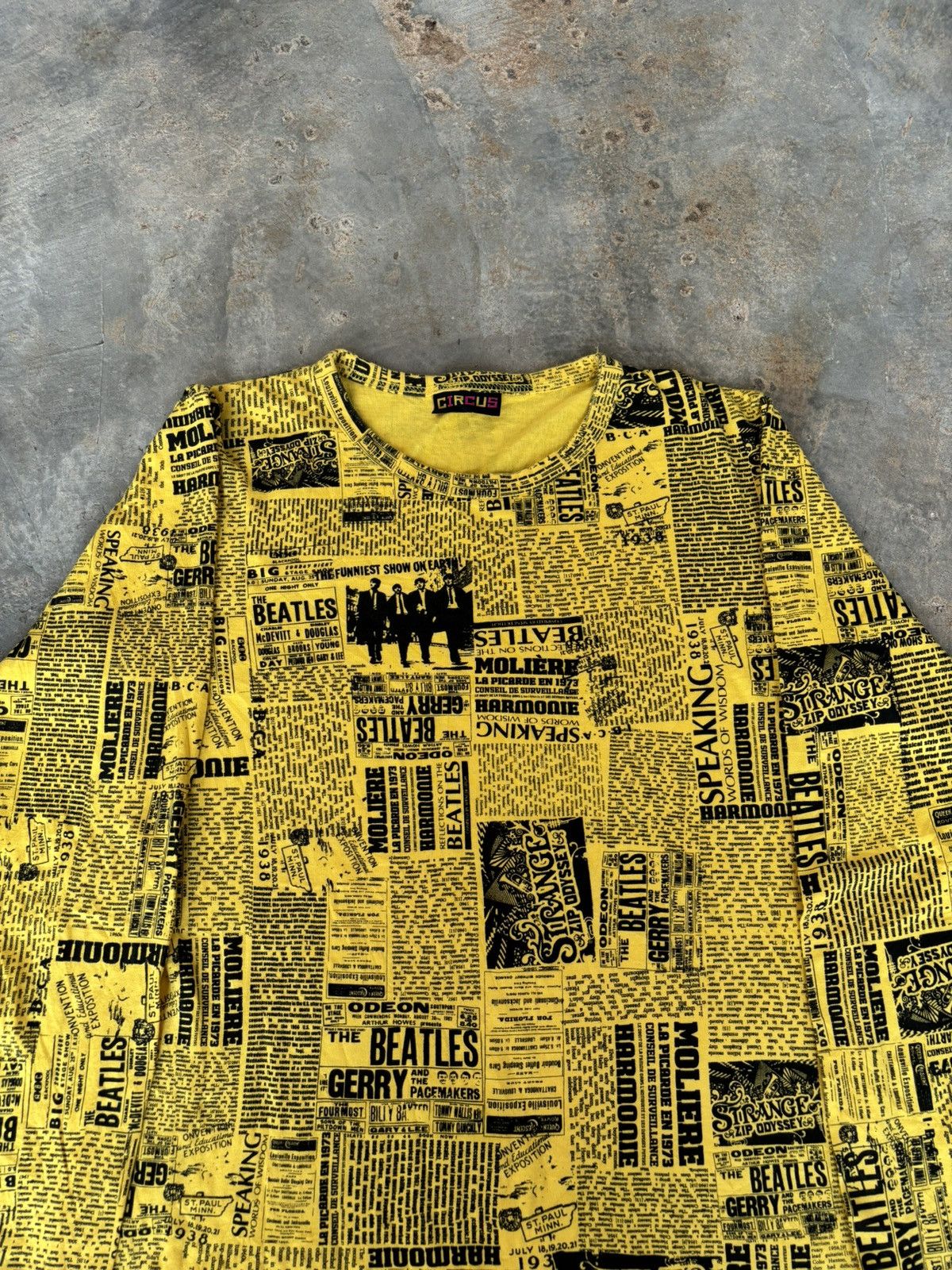 Hysteric Glamour Y2k Circus the beatles Full Print Longsleeve Size US L / EU 52-54 / 3 - 2 Thumbnail