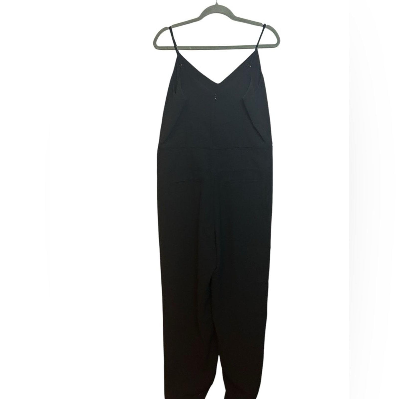 Anthropologie NWT Anthropologie The Essential Slim Black Jumpsuit Size 36" / US 14 / IT 50 - 2 Thumbnail