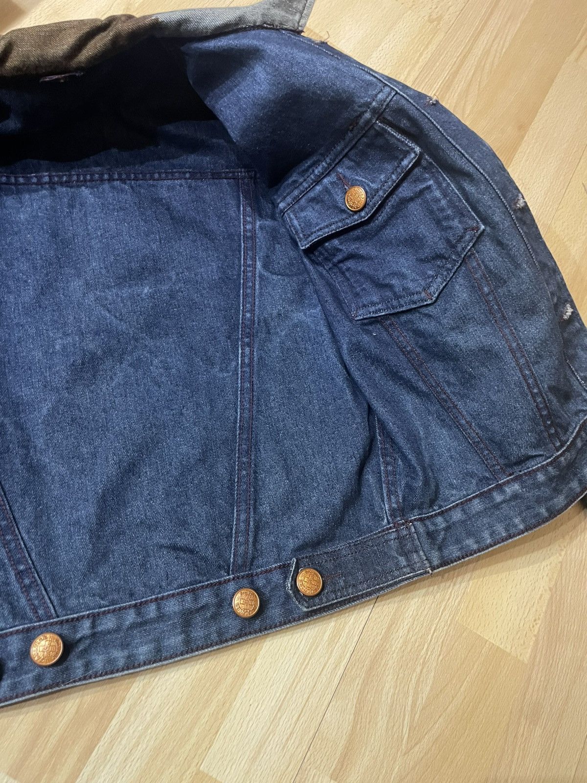Jean Paul Gaultier Jean paul gaultier JPG japan printed reversible denim jacket Size XS / US 0-2 / IT 36-38 - 7 Thumbnail