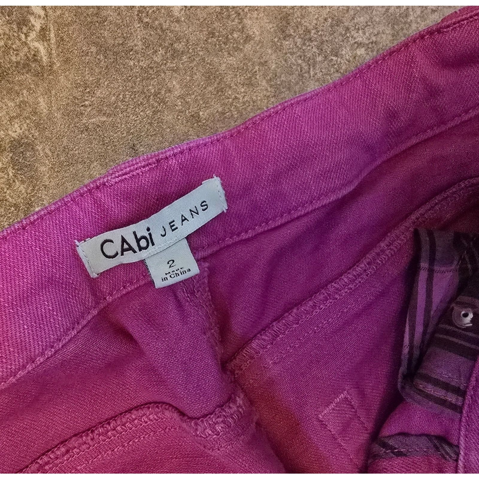 Other Pink Classic | CABI | Skinny Colored Jean Size 26" / US 2 / IT 38 - 4 Thumbnail