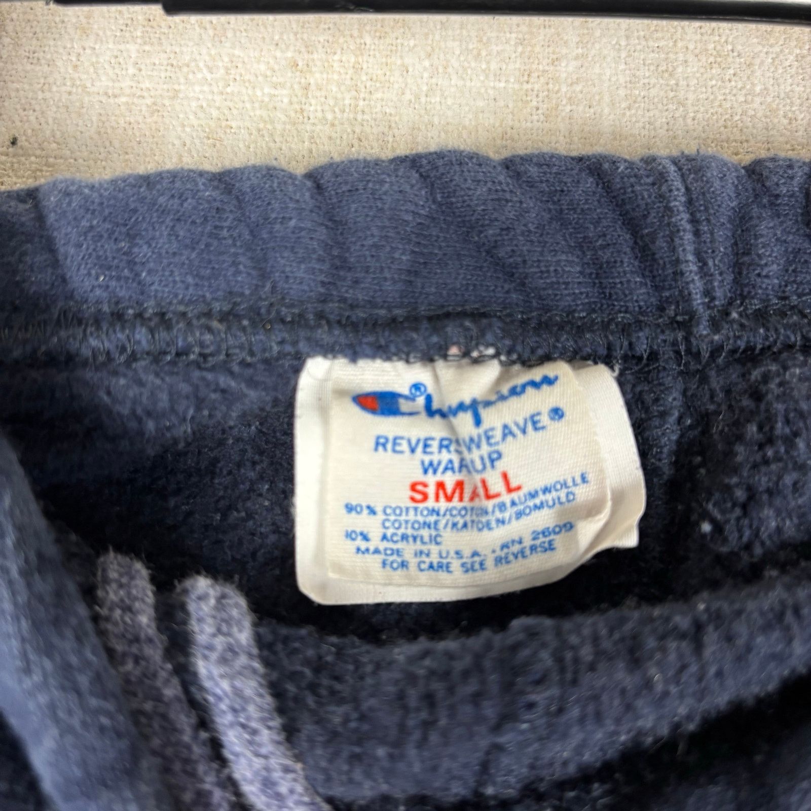 Champion VTG Champion 80s Notre Dame Small Reverse Weave Sweatpants Size US 26 / EU 42 - 4 Thumbnail