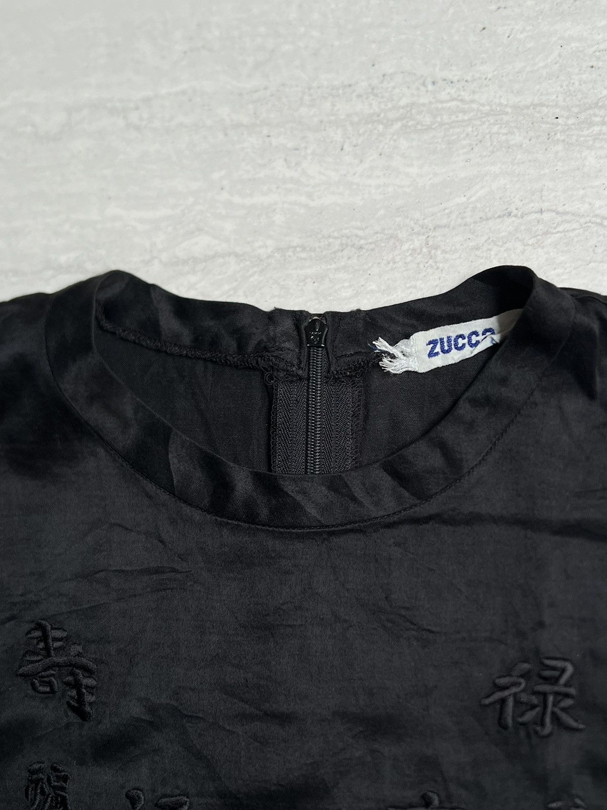 Zucca ZUCCA Issey Miyake Black Chinese Traditional Tops Size US XS / EU 42 / 0 - 10 Thumbnail