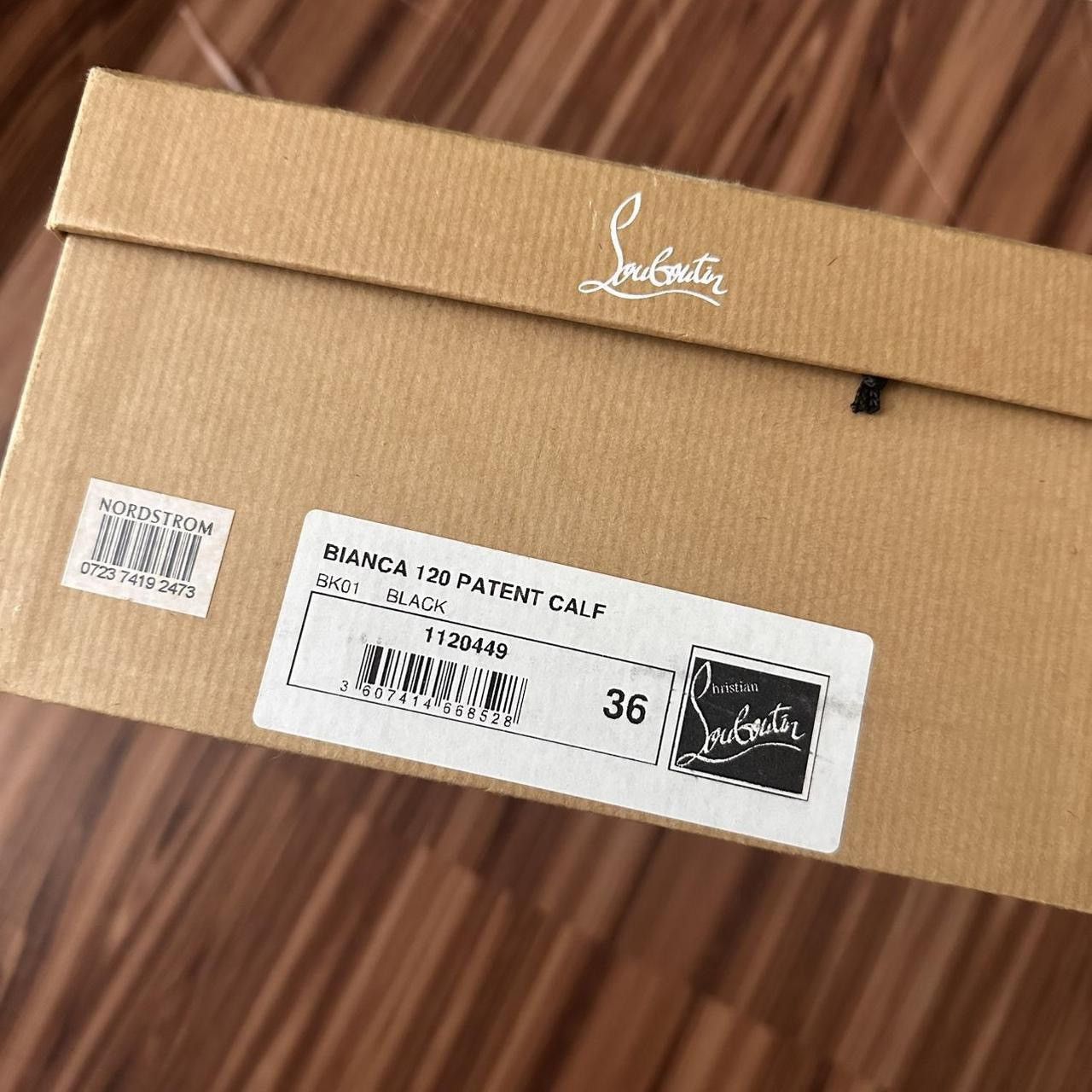 Christian Louboutin × Designer Christian Louboutins Bianca 120 Leather Red Bottom Heels Size US 6 / IT 36 - 8 Thumbnail