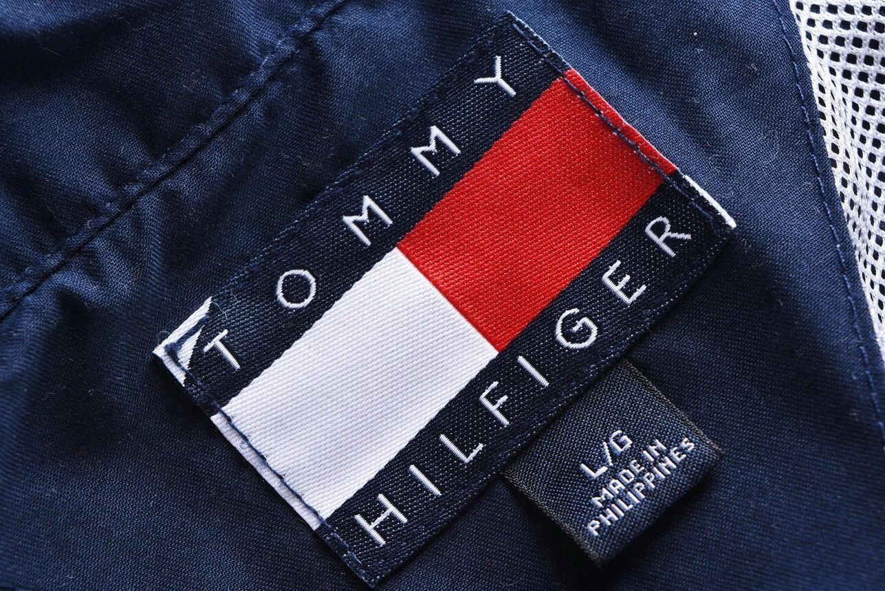Tommy Hilfiger Tommy Hilfiger Vintage Jacket Sailing Hooded Navy Blue Size US XL / EU 56 / 4 - 6 Thumbnail