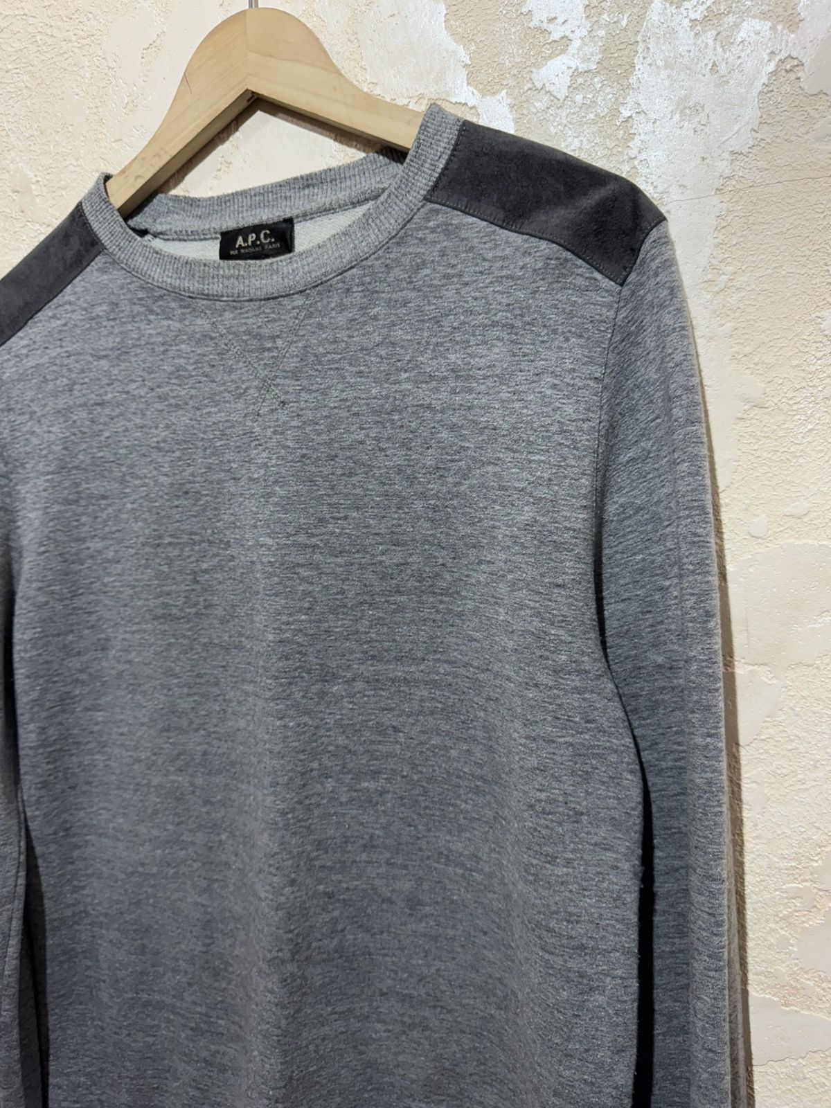 A.P.C. A.P.C Gray Sweater Long Sleeve Size S Size US S / EU 44-46 / 1 - 4 Thumbnail