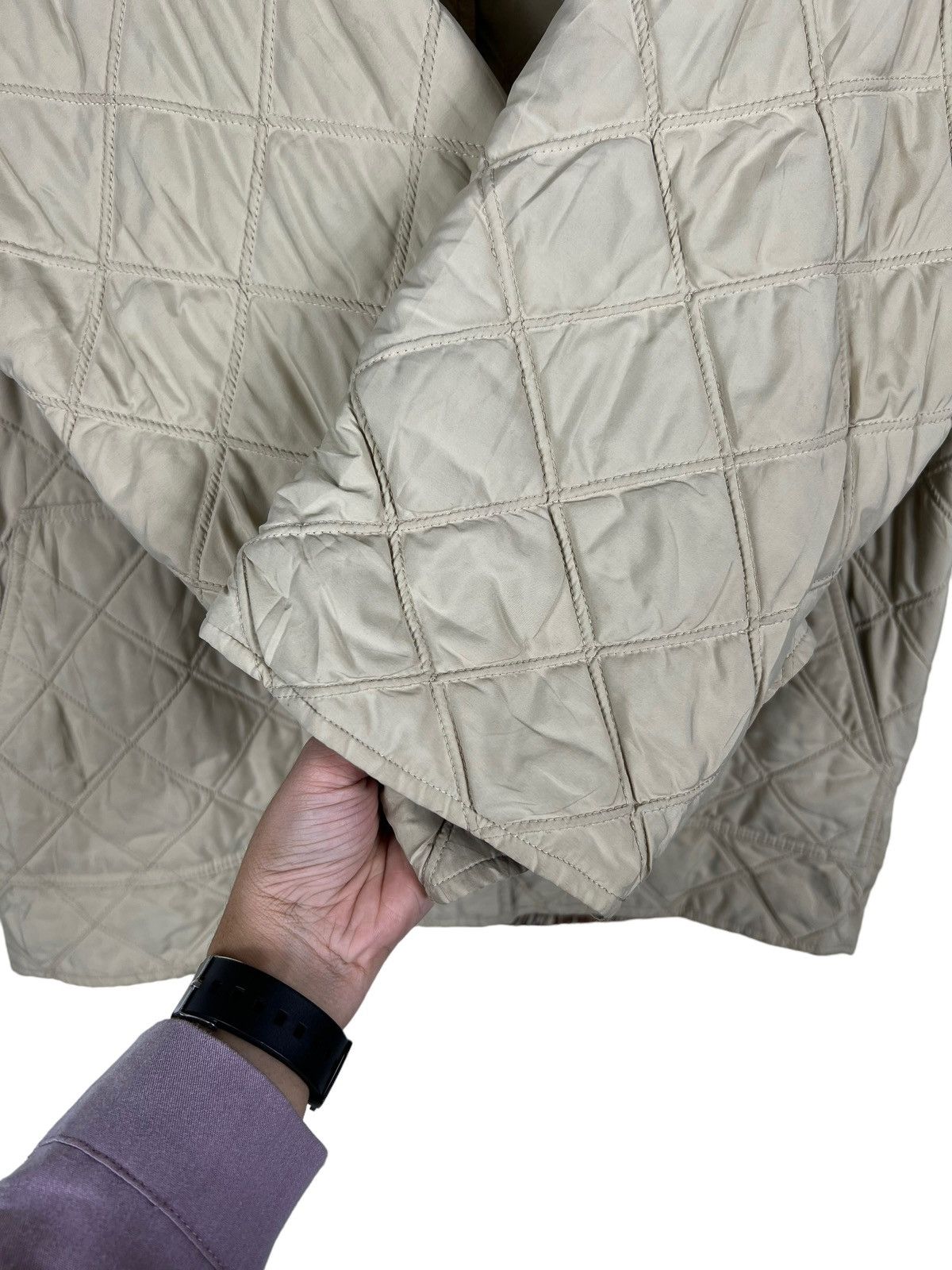 Salvatore Ferragamo 🔥 SALVATORE FERRAGAMO QUILTED DIAMOND JACKET MADE IN ITALY Size US M / EU 48-50 / 2 - 12 Thumbnail