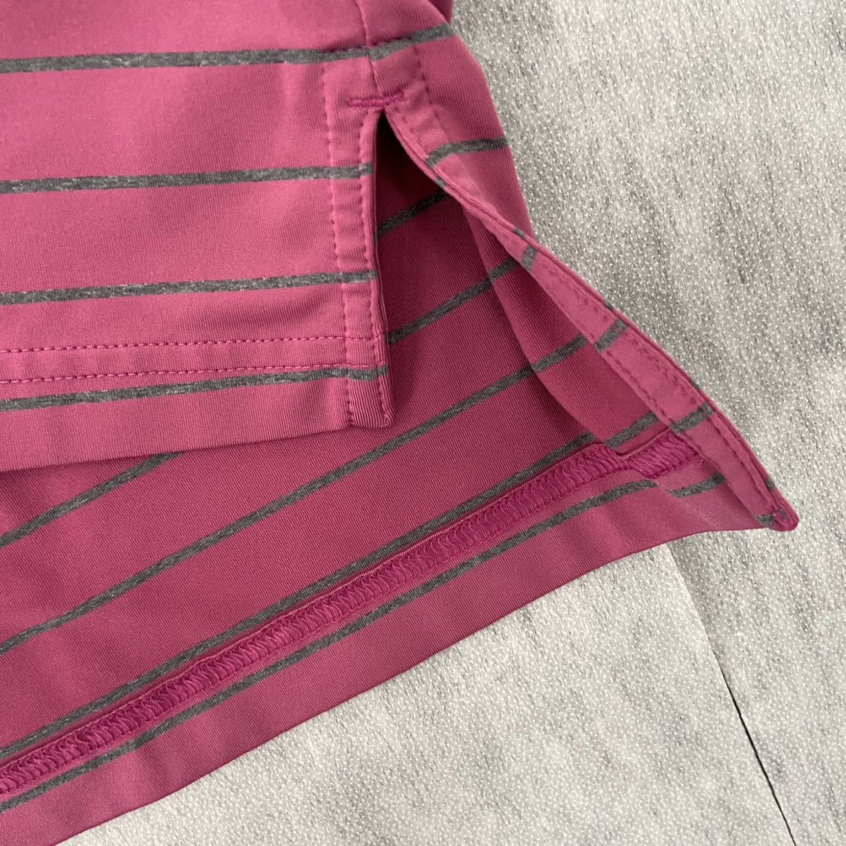 Peter Millar Peter Millar Shirt Adult Large Pink Polo Stripe Summer Comfort Western Amateur L Size US L / EU 52-54 / 3 - 5 Thumbnail