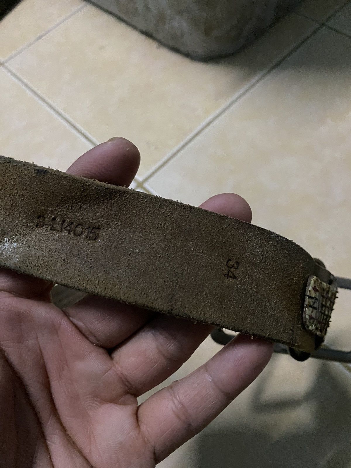 Leather × Vintage Vtg Belt Leather Island By Bill Lavin Size 34 - 7 Thumbnail