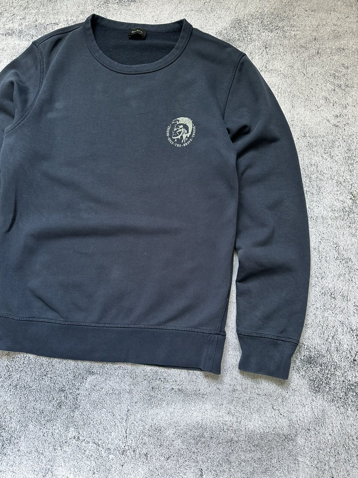 Diesel Vintage Diesel Sweatshirt Logo Grey Y2K Size US M / EU 48-50 / 2 - 5 Thumbnail