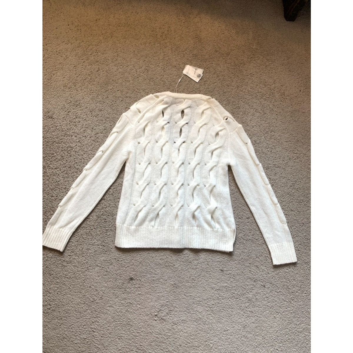 Helmut Lang HELMUT LANG CUT OUT CARDIGAN Size US M / EU 48-50 / 2 - 16 Thumbnail