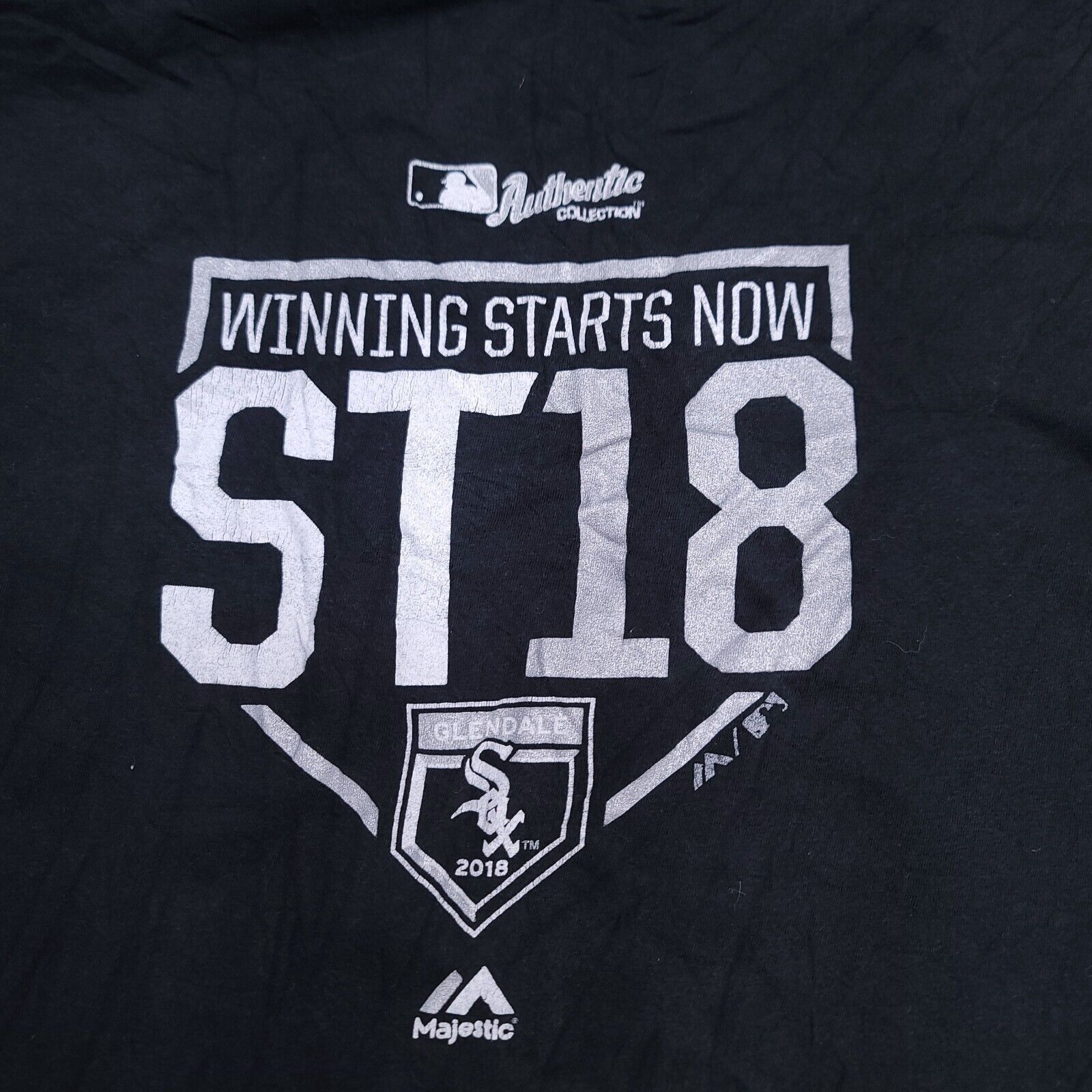 Majestic Majestic MLB Chicago White Sox Graphic Shirt Mens Size 2XL Size US XXL / EU 58 / 5 - 4 Thumbnail