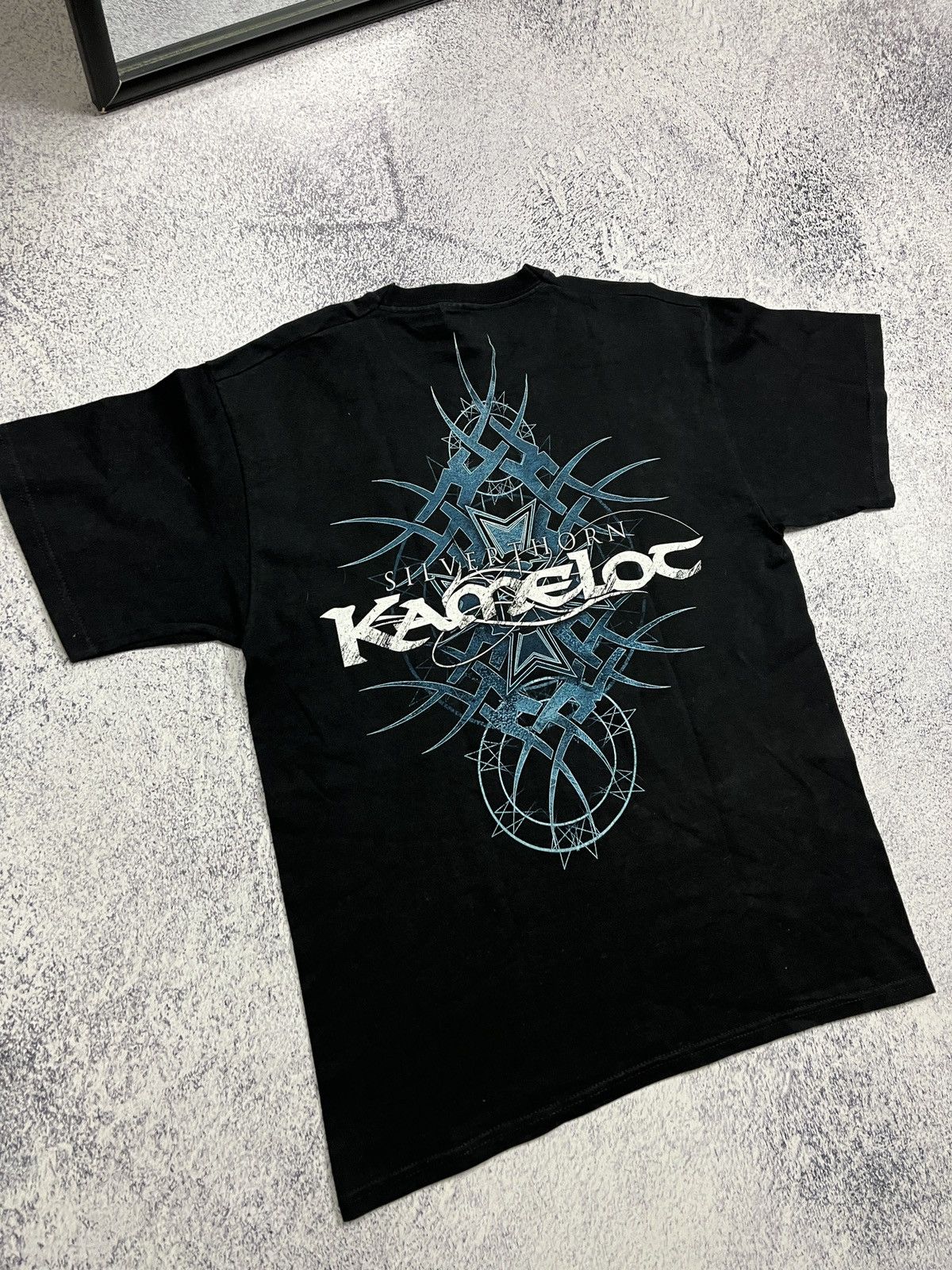 Band Tees × Vintage Vintage 00’s Kamelot Silverthorn Rock Band T Shirt Rare Y2k Size US L / EU 52-54 / 3 - 9 Thumbnail