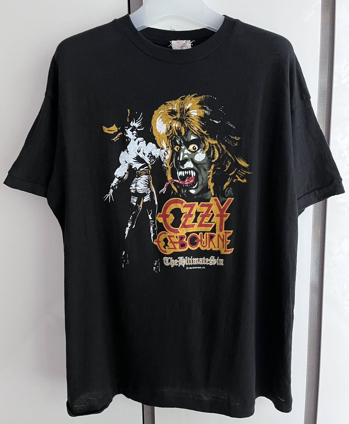 Band Tees × Vintage Vintage 80s Ozzy Osbourne Band T-shirt | Grailed