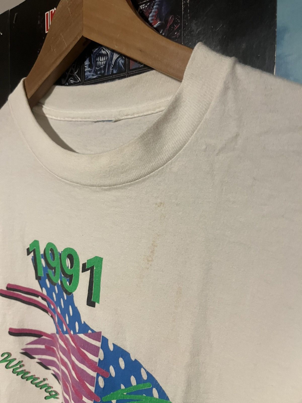 USA Olympics Vintage 1990 International Special Olympics Minneapolis Tee Size US L / EU 52-54 / 3 - 9 Thumbnail