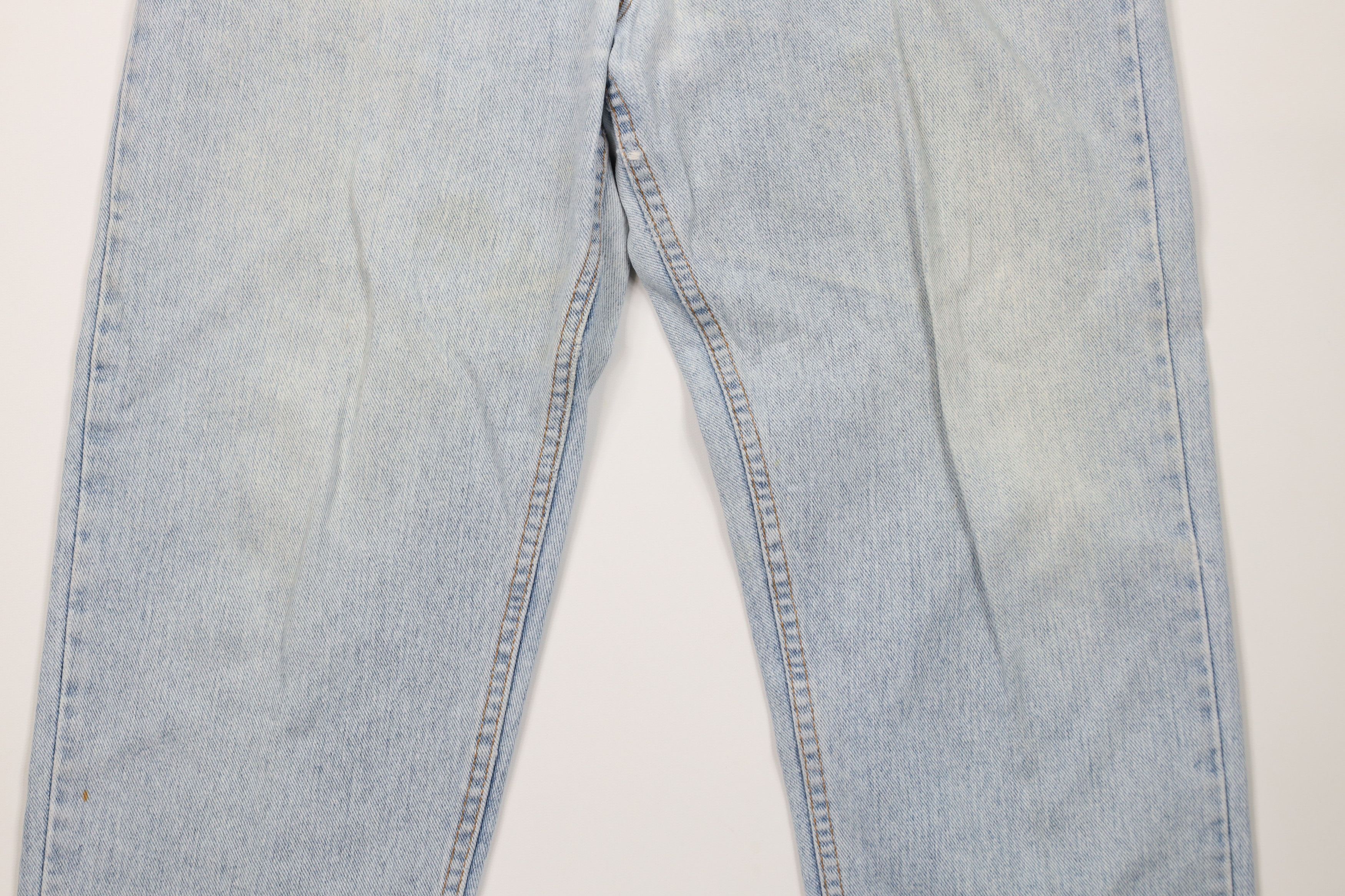 Levi's Vintage 90s Levis 550 Relaxed Tapered Leg Jeans Blue USA Size US 34 / EU 50 - 3 Thumbnail
