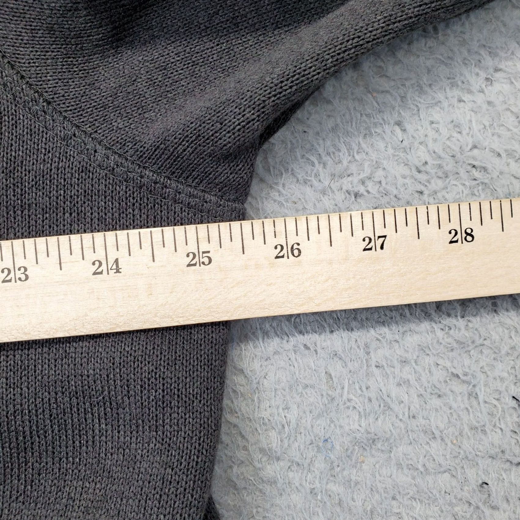 Vintage G.H. Bass & Co. Sweatshirt Mens XXL Gray 1/4 Zip Mock Neck Fleece Lined Sherpa Trim - Regular Size XXL Mens Sweatshirt Size US XXL / EU 58 / 5 - 4 Thumbnail