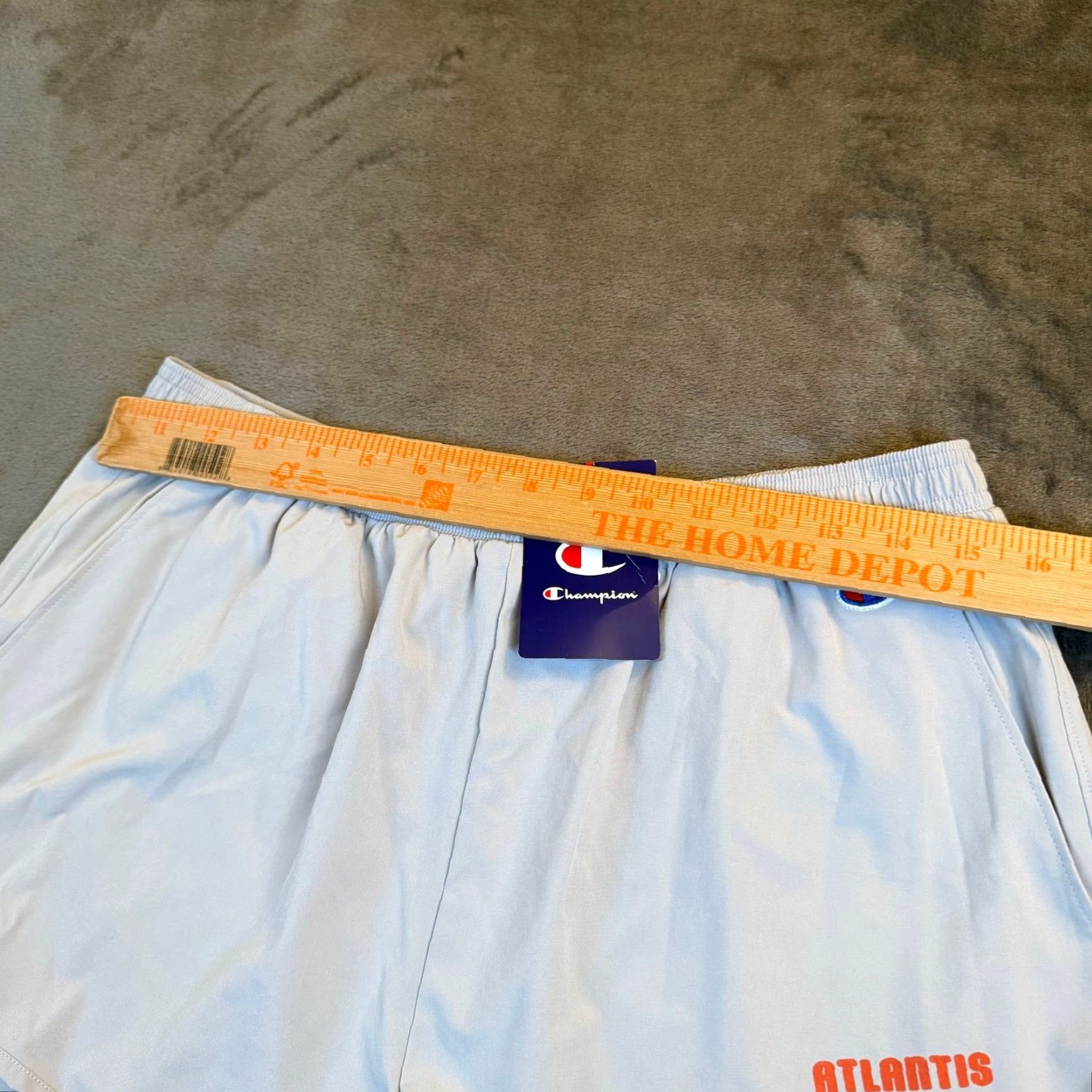 Champion Champion Atlantis Athletic Shorts Womens Medium Gray Dolphin Hem NWT Size 32" / US 10 / IT 46 - 6 Thumbnail