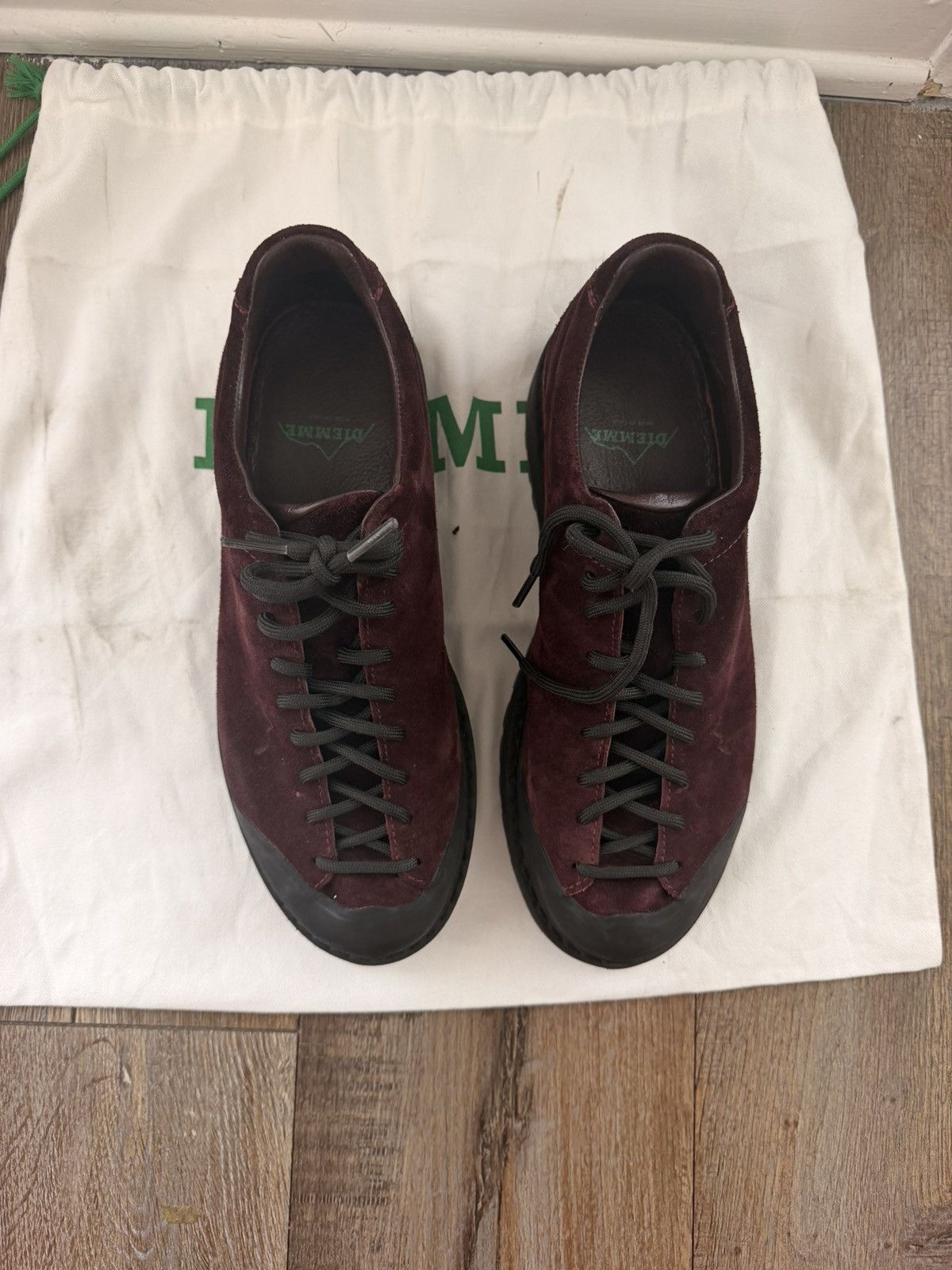 Diemme DIEMME AMPEZZO BURGUNDY SUEDE LOW BOOTS Size US 8 / EU 41 - 9 Thumbnail