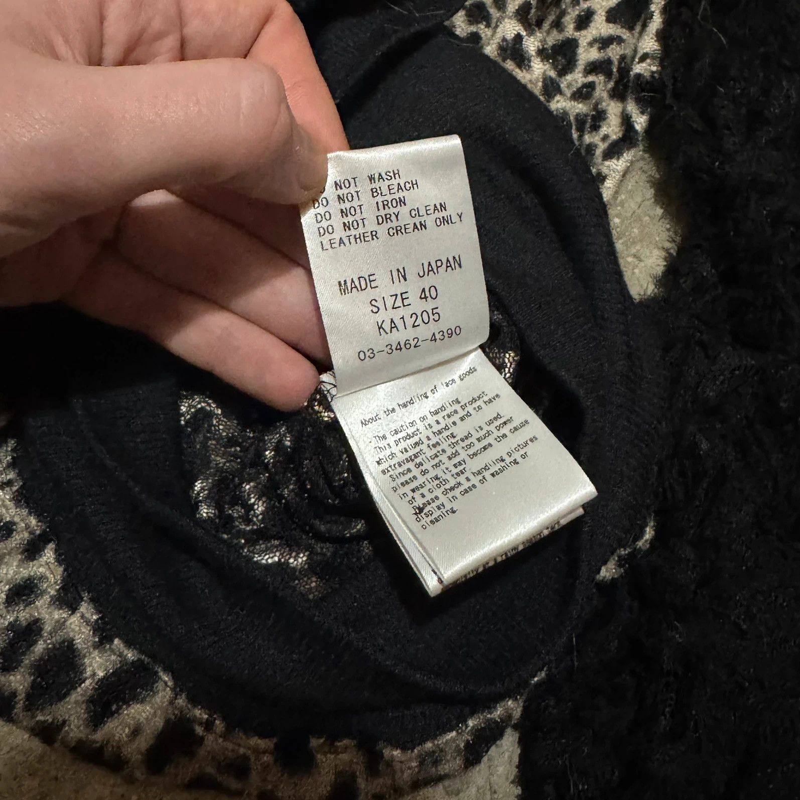 Share Spirit Homme Share spirit leopard cardigan Size US M / EU 48-50 / 2 - 8 Thumbnail