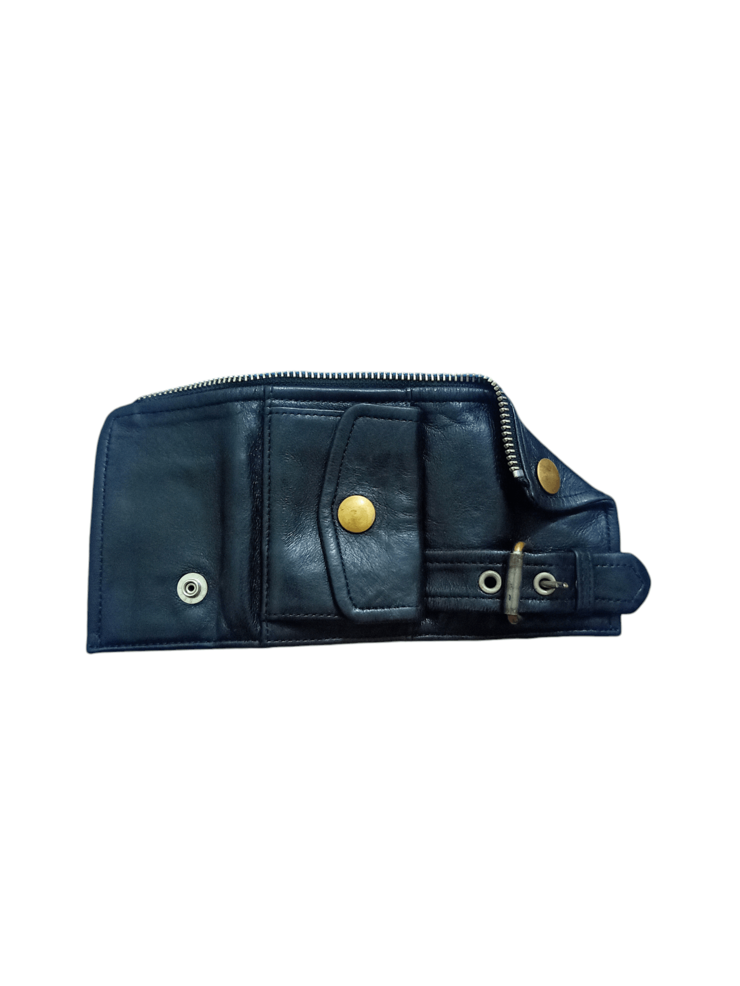Genuine Leather Beautiful People Riders Petit Leather Wallet Size ONE SIZE - 11 Thumbnail