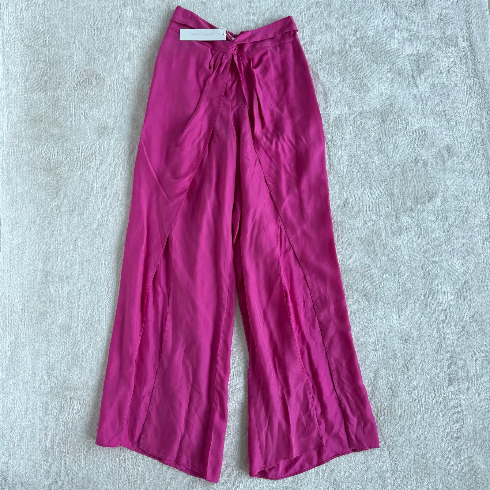 Jonathan Simkhai Jonathan Simkhai Wide-Leg front Slit Pants NEW Size 27" / US 4 / IT 40 - 1 Thumbnail