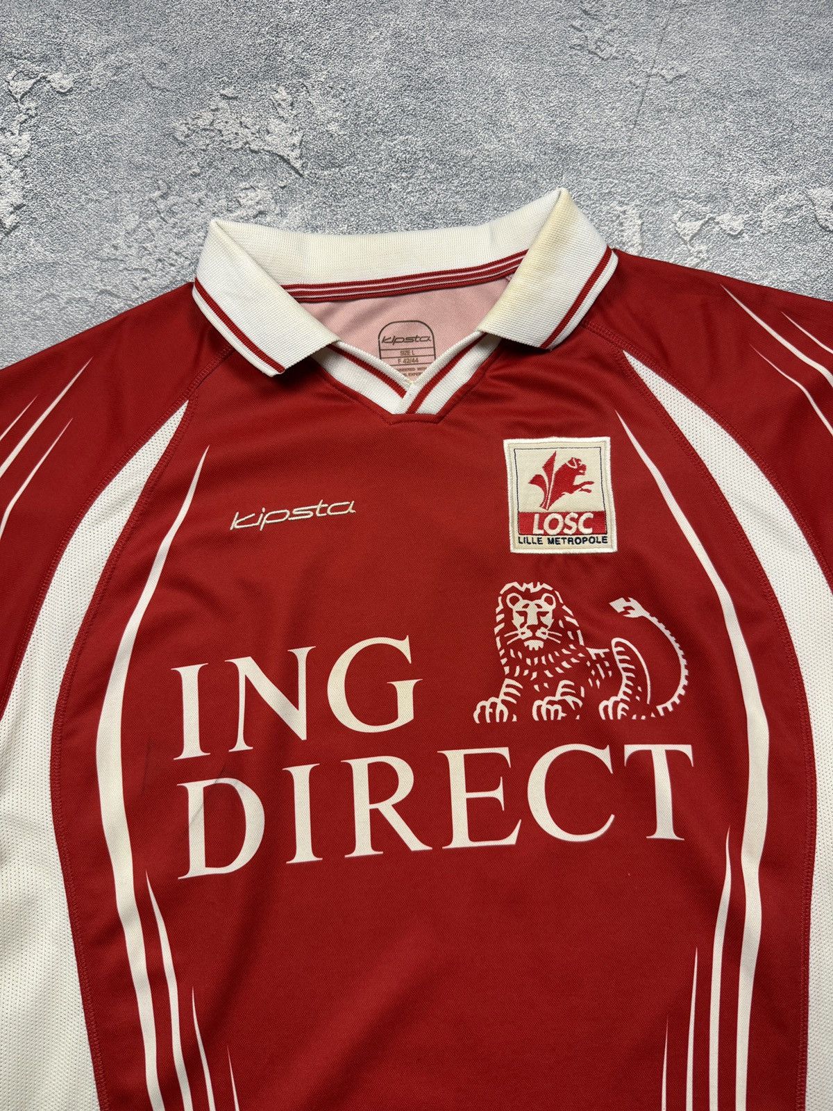 Other Losc Lille Metropole Home 2001 2002 Jersey Size US L / EU 52-54 / 3 - 3 Thumbnail