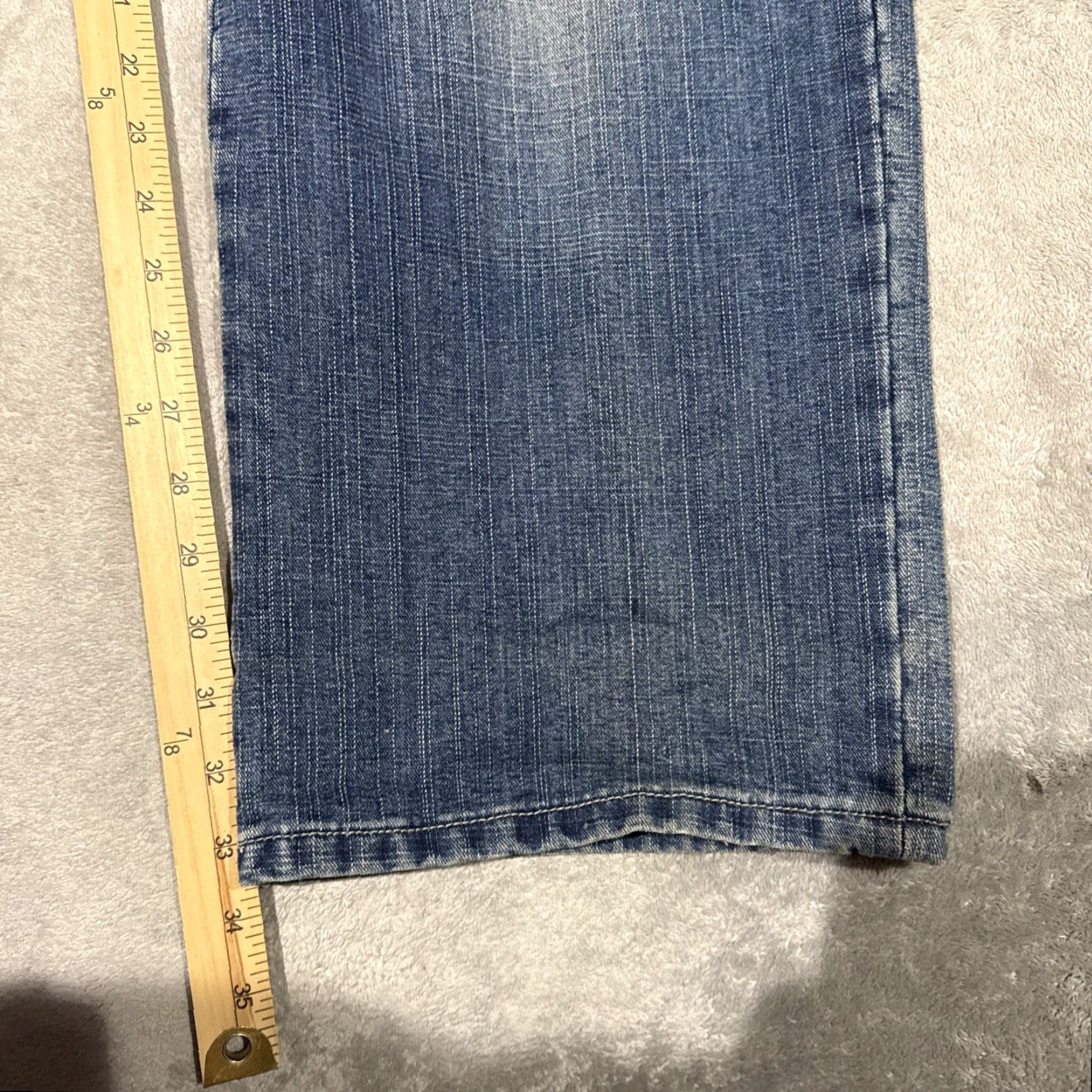 Rocawear VINTAGE Rocawear Embroidered Jeans Men’s 36x34 Wide Leg Hip Hop Baggy Y2K Grunge Jeans Men Size US 36 / EU 52 - 4 Thumbnail