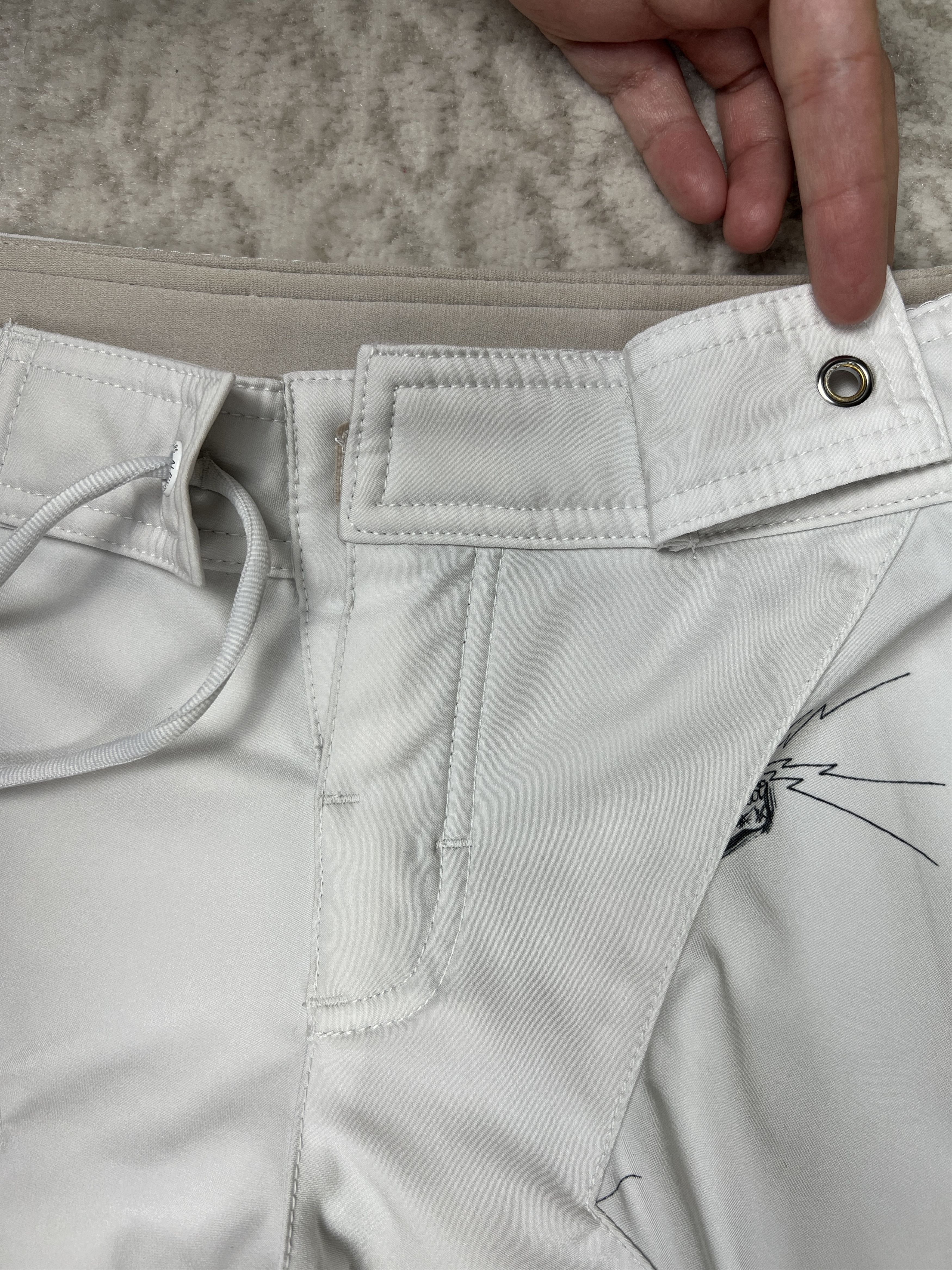 Alpinestars Alpinestars Graphic Skull Shorts White (Size 1) Size US 28 / EU 44 - 6 Thumbnail