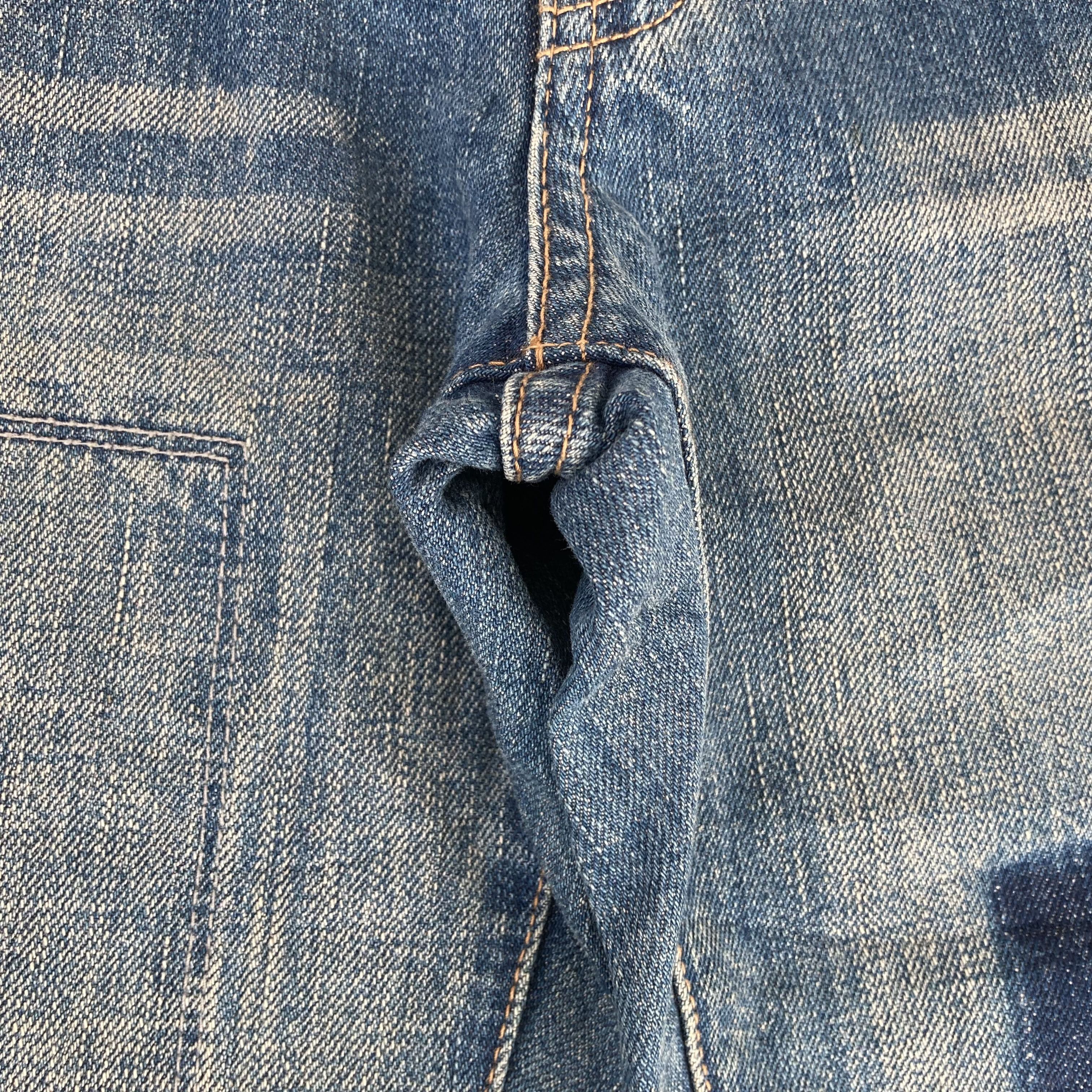 Designer × Japanese Brand × PPFM Vtg PPFM Patchwork Japan Denim Streetwear 30 Pant Jeans Size US 30 / EU 46 - 9 Thumbnail
