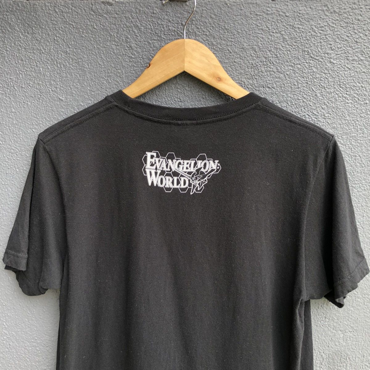 Anime Vintage Evangelion World Nerv Fuji-Q Branch Tshirt Size US L / EU 52-54 / 3 - 9 Thumbnail