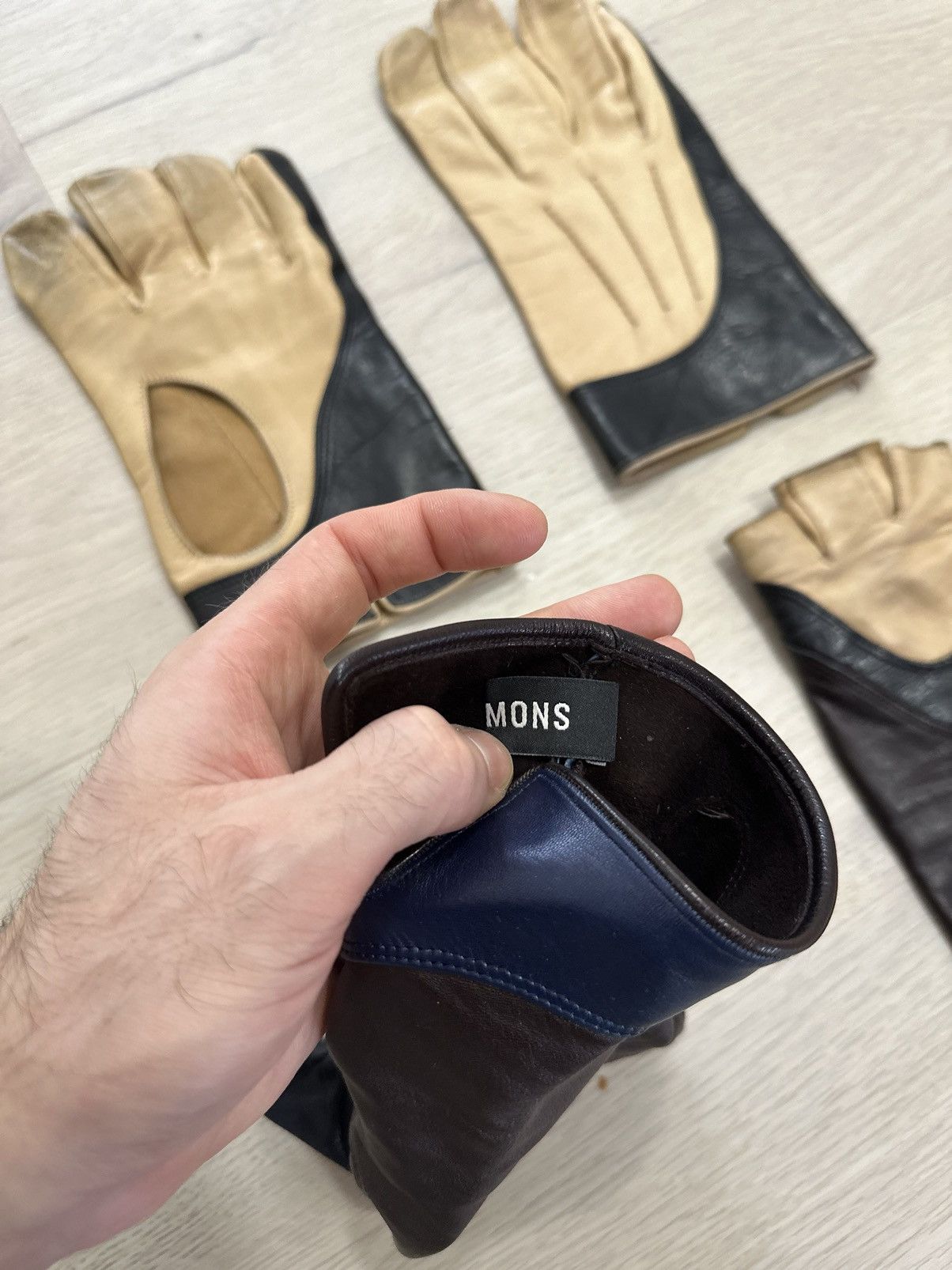 Raf Simons Raf simons runway biker gloves Size 38 - 4 Thumbnail