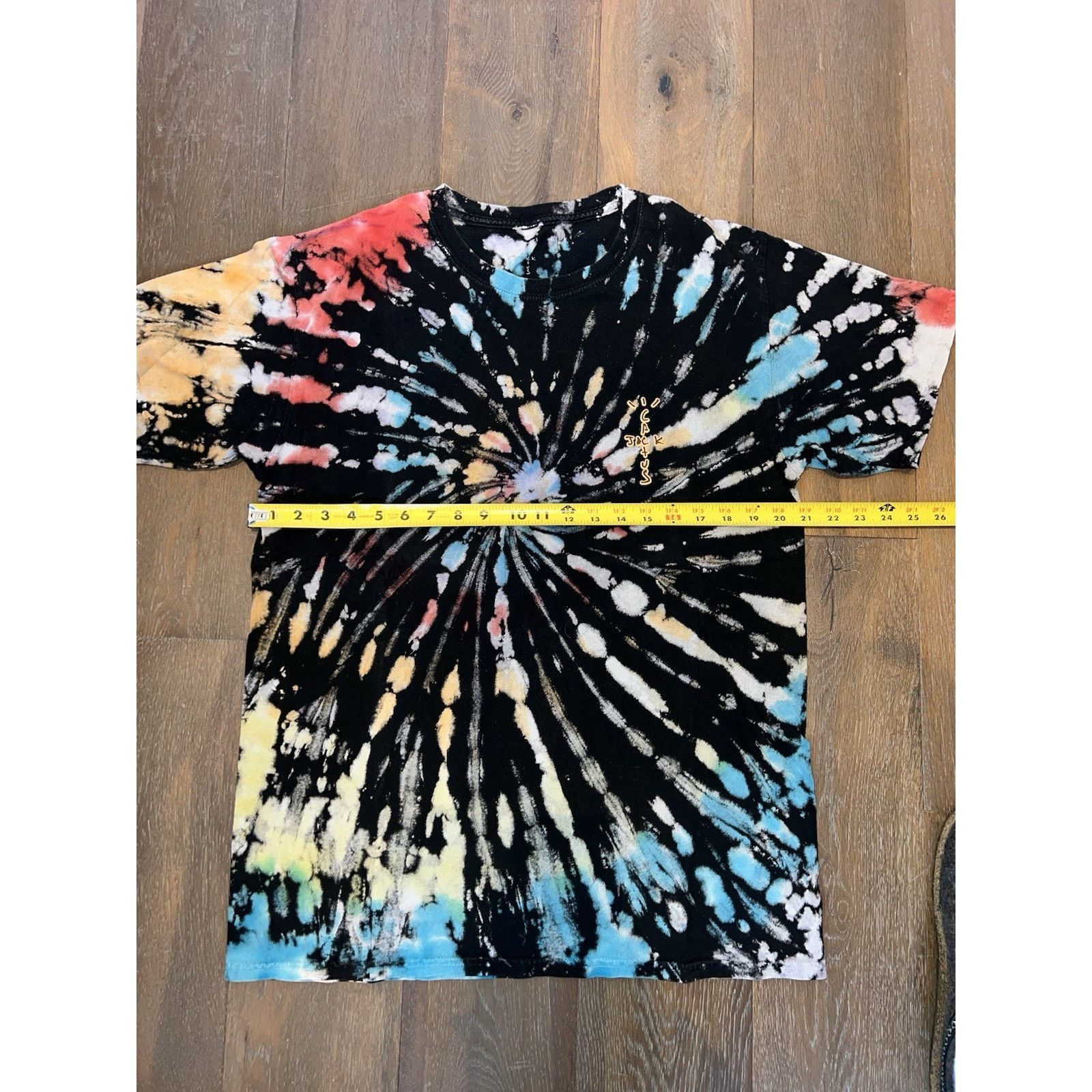 Travis Scott Travis Scott 2-Sided Tie-Dye Graphic T-Shirt L Size US L / EU 52-54 / 3 - 1 Thumbnail
