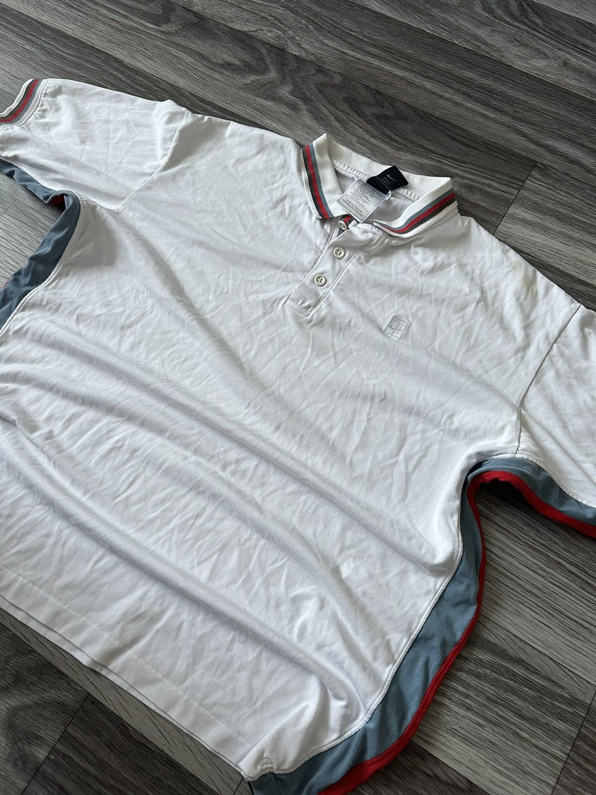 Nike Nike Vintage Roger Federer Polo T shirt hype y2k Size US XL / EU 56 / 4 - 8 Thumbnail
