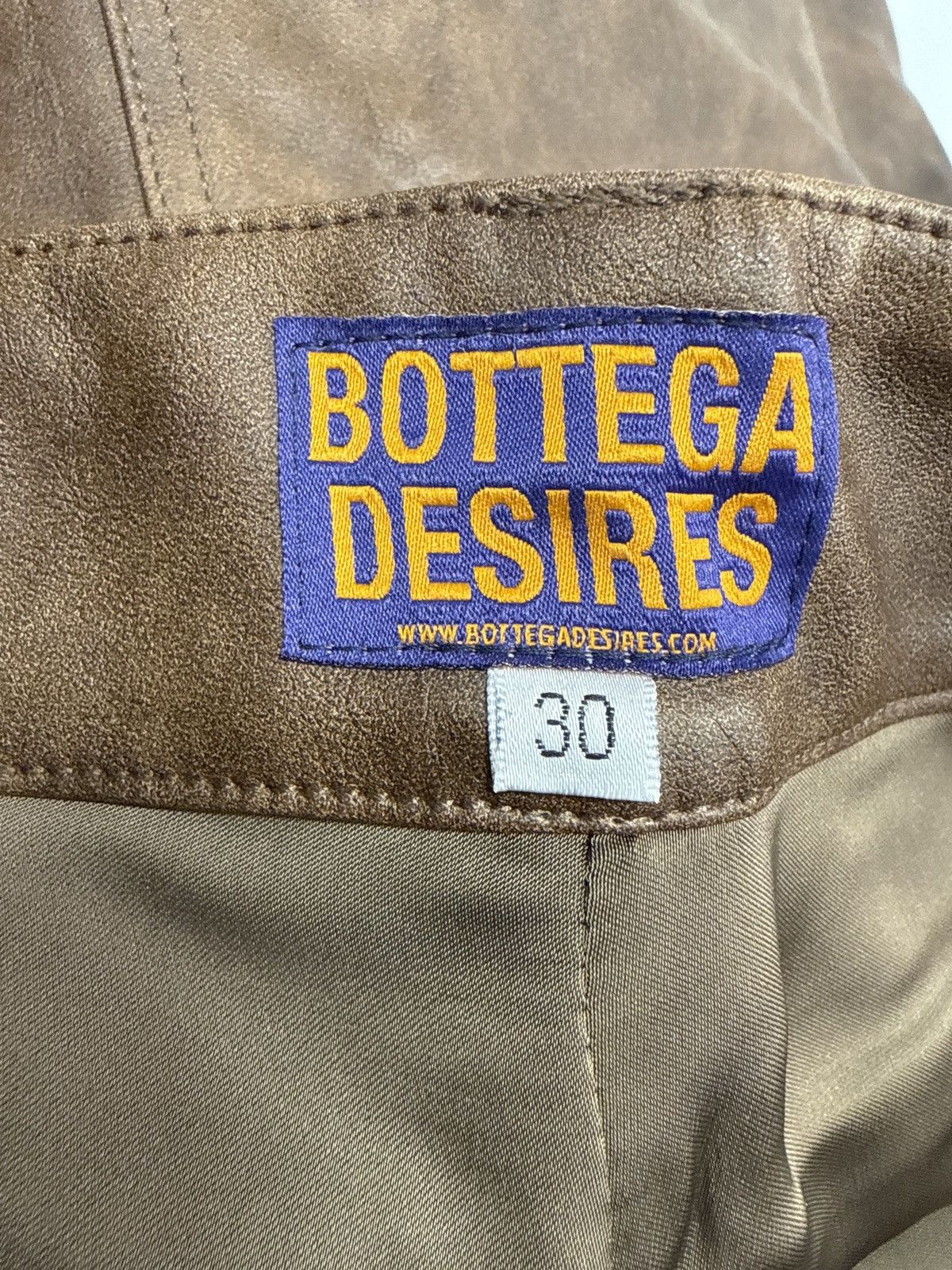 Bottega Desires Bottega Desires Leather Shorts Size US 30 / EU 46 - 3 Thumbnail