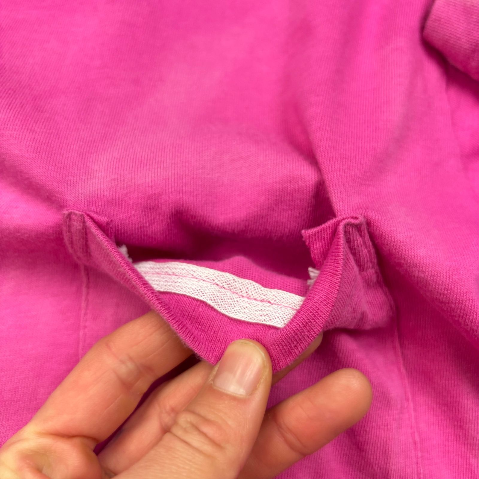 Gap Vintage 90s Gap Pocket T Shirt Pink Men's Small Selvedge Size US S / EU 44-46 / 1 - 5 Thumbnail