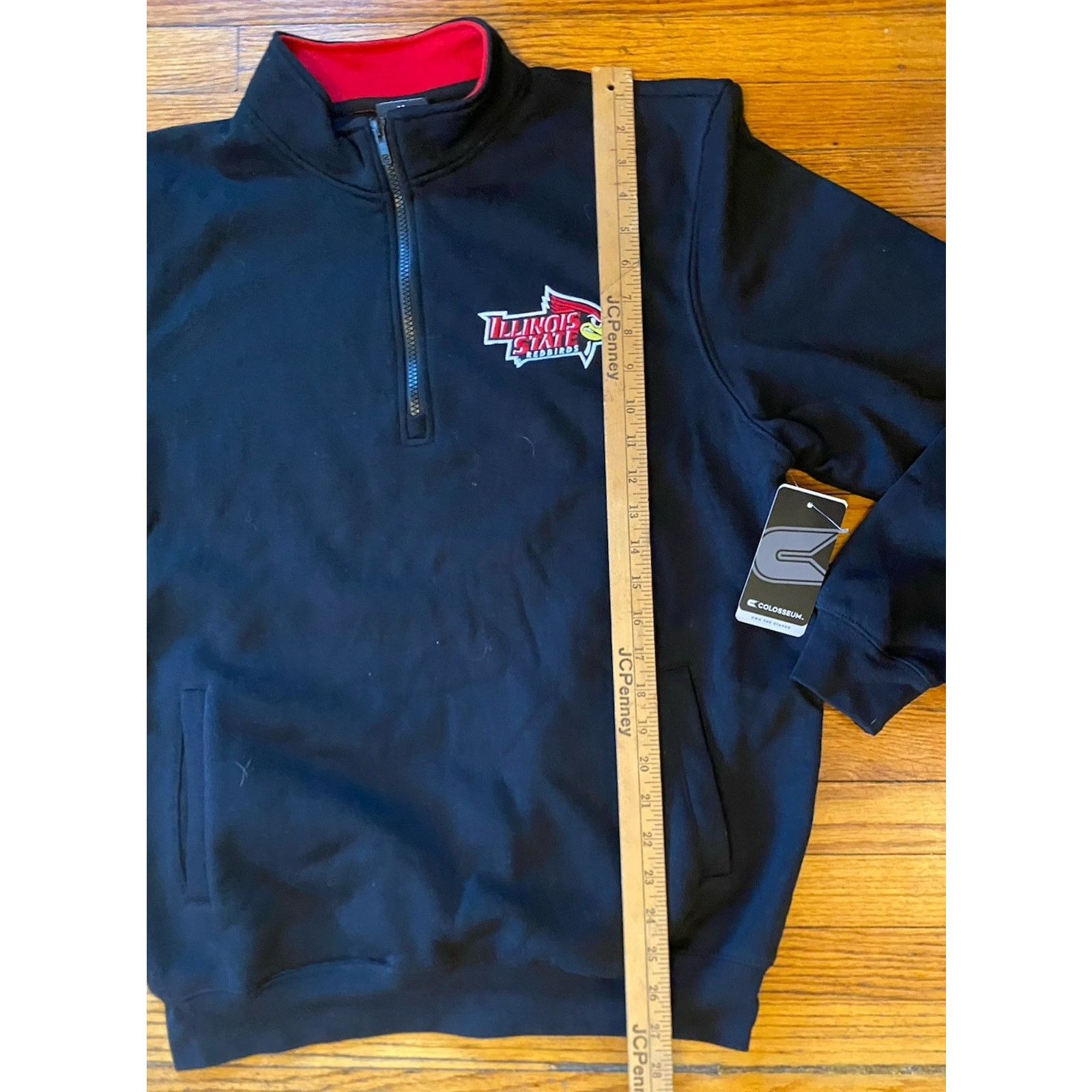 Colosseum Athletics NWT Colosseum Illinois State Redbirds Men’s M Jacket Black Size US M / EU 48-50 / 2 - 6 Thumbnail