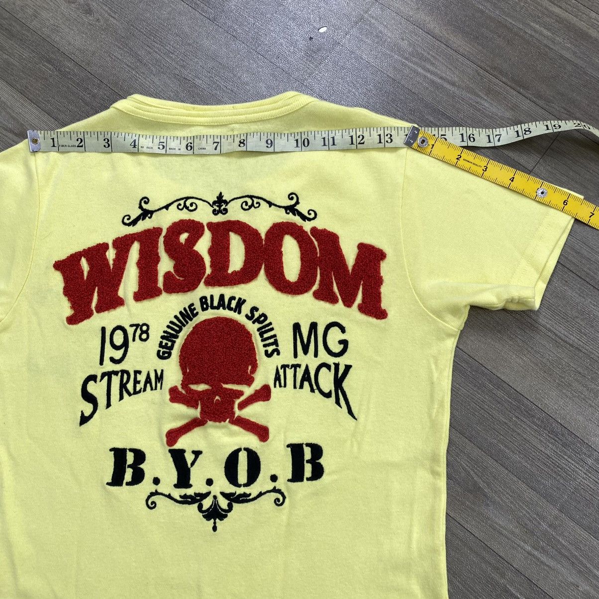 Japanese Brand Real Masters Skulls Wisdom Aflacttion Lgb Style Button Tee Size US S / EU 44-46 / 1 - 14 Thumbnail