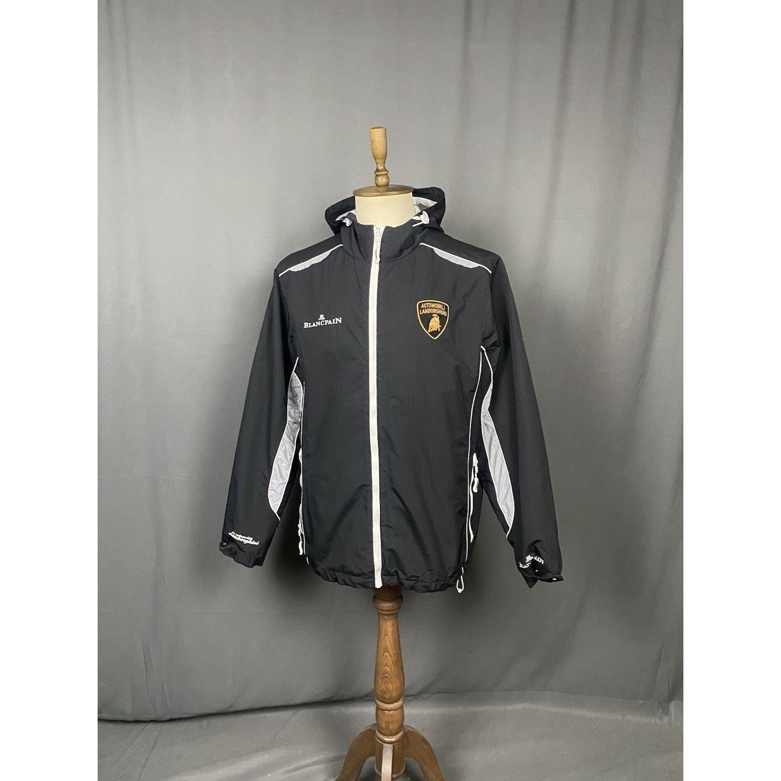 Lamborghini Blancpain Automobili Lamborgini Men's Black Waterproof Softs Size US XL / EU 56 / 4 - 2 Thumbnail