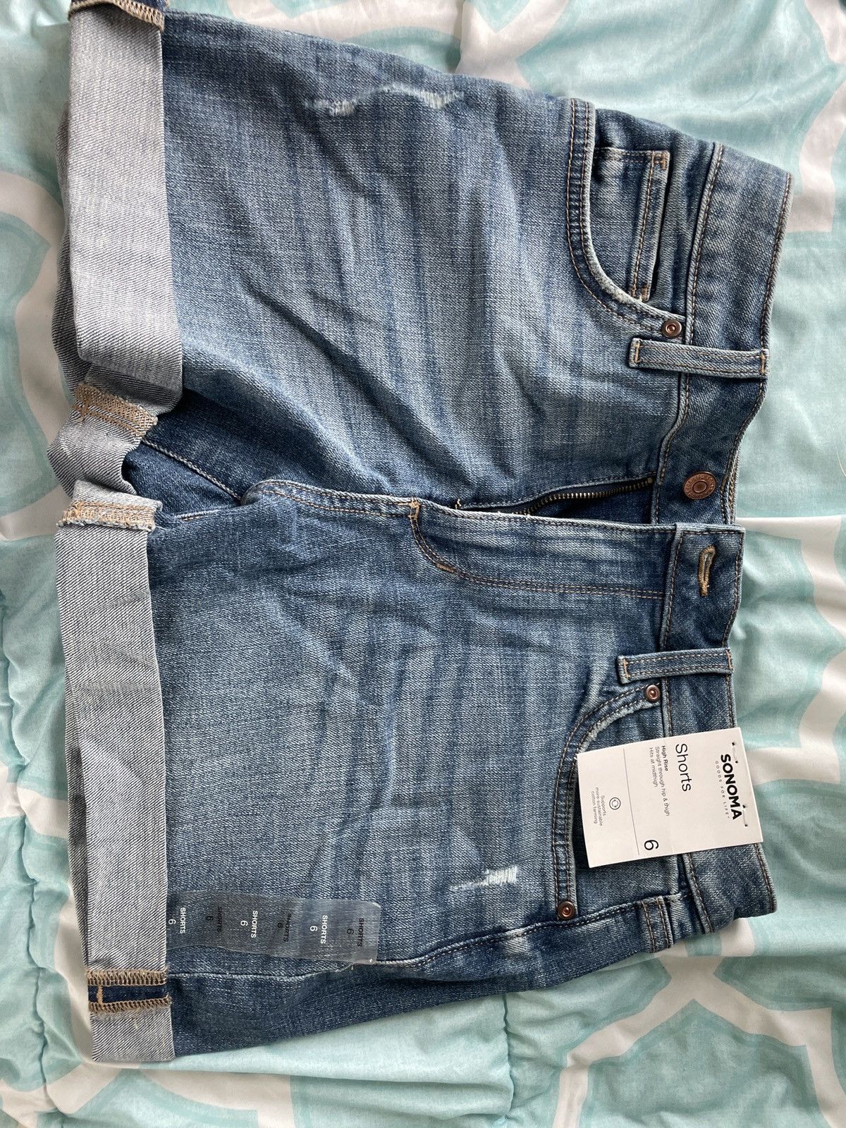 Sonoma Sonoma Denim Shorts Size 28" / US 6 / IT 42 - 1 Thumbnail