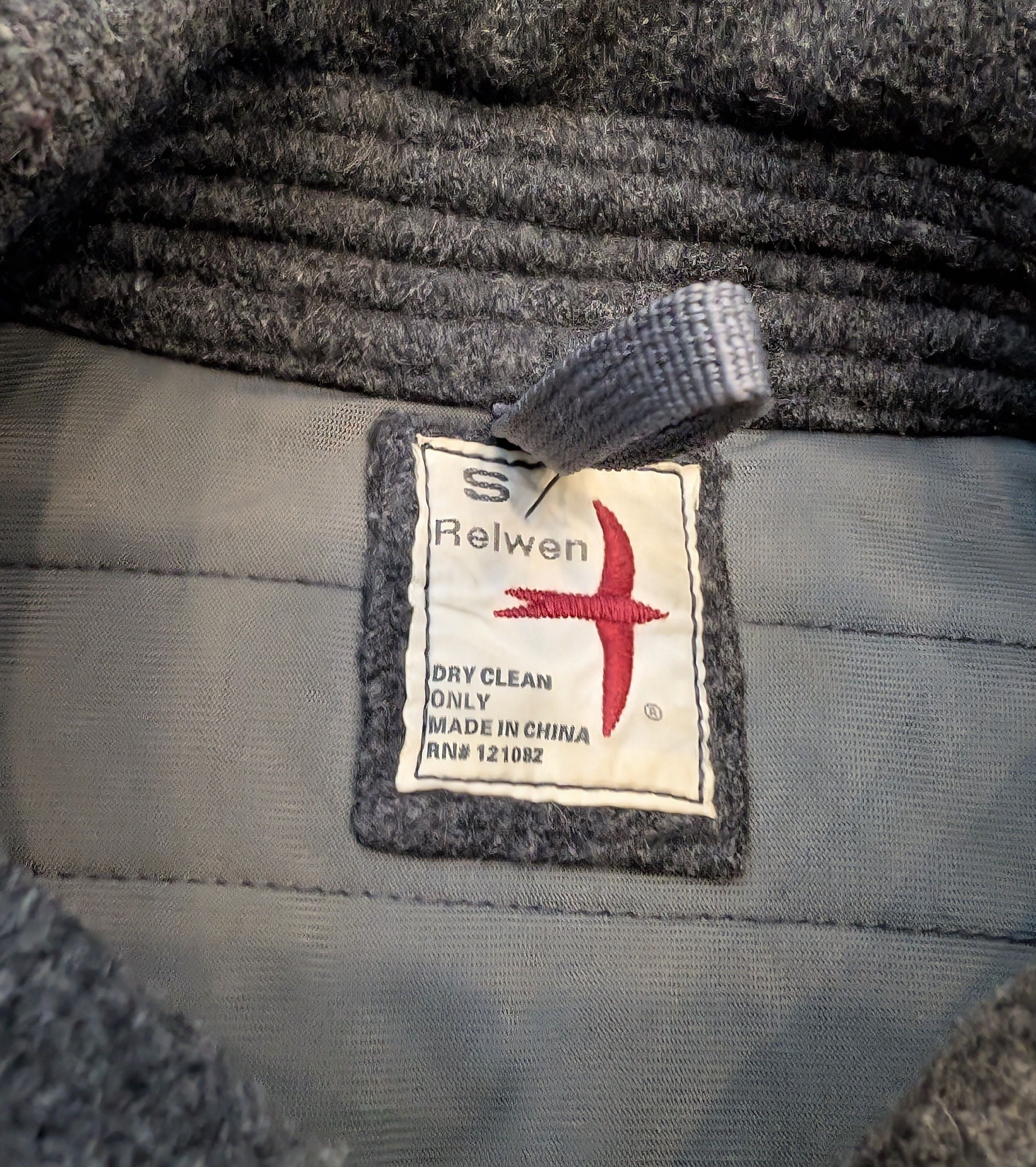 Relwen Relwen Wool Blend Quilted Snap Shirt Jacket w/ Chin Strap Size US S / EU 44-46 / 1 - 3 Thumbnail