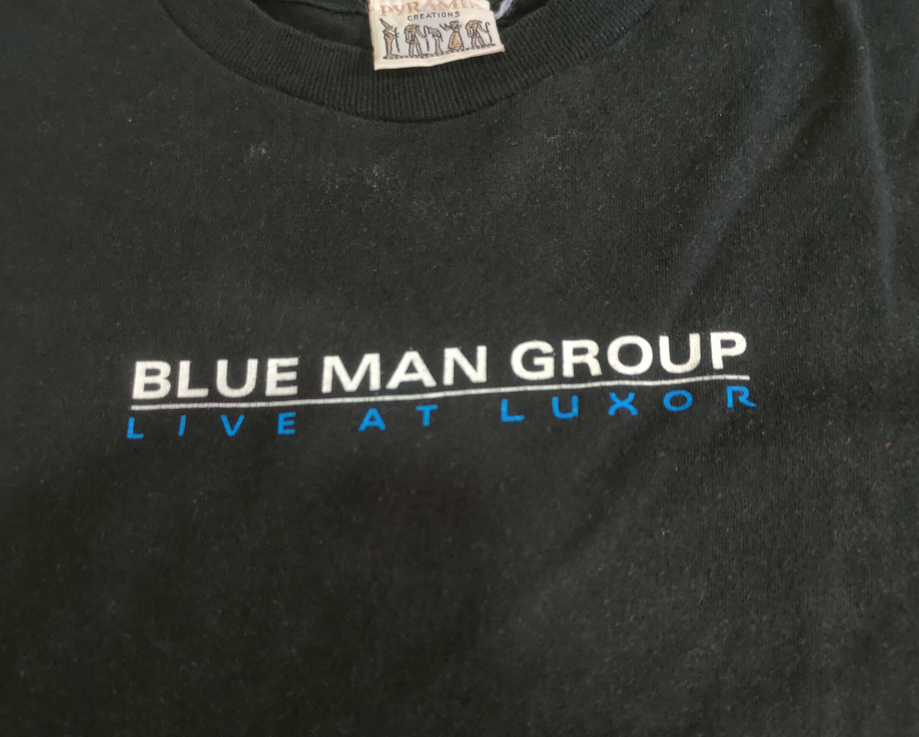 Band Tees Vintage the blue man group Size US M / EU 48-50 / 2 - 3 Thumbnail