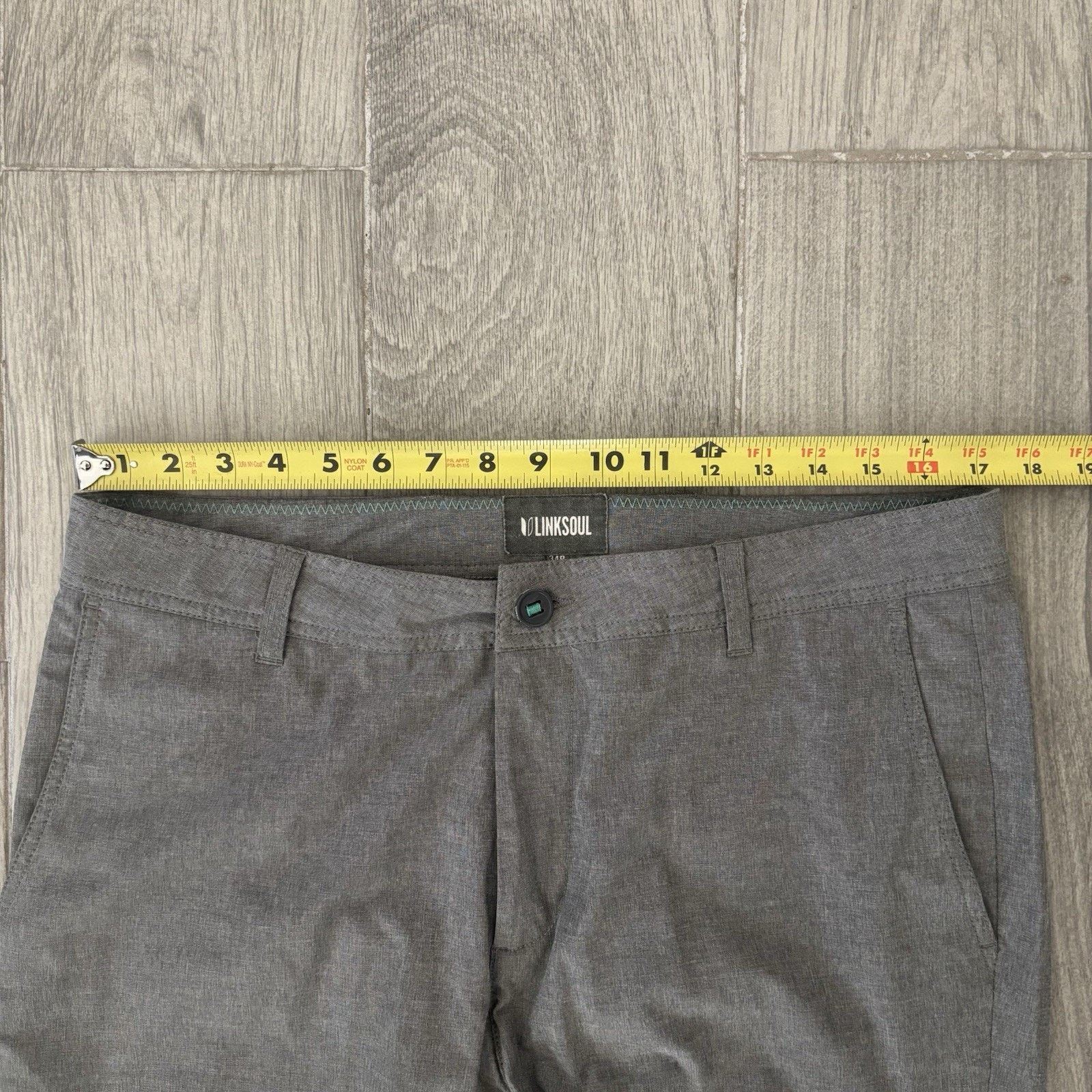 Other LINKSOUL Boardwalk Performance Golf Pants Grey Men’s 34x28 Size US 34 / EU 50 - 9 Thumbnail