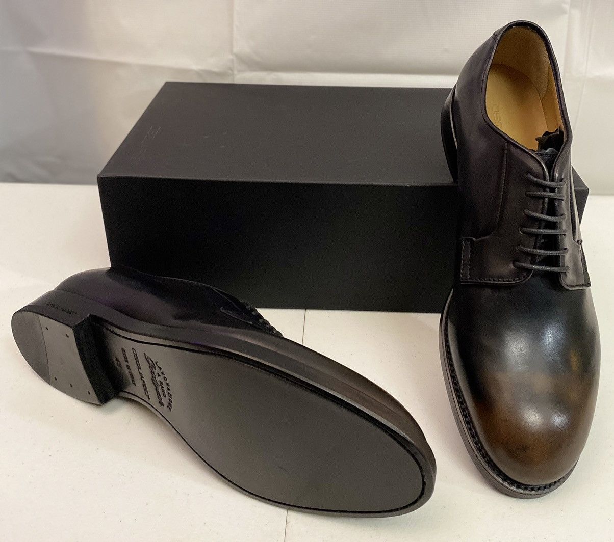 Dsquared2 Dsquared2 🇮🇹 Burnish Toe Goodyear Welt Veg Tan Derby 10 NEW Size US 10 / EU 43 - 14 Thumbnail