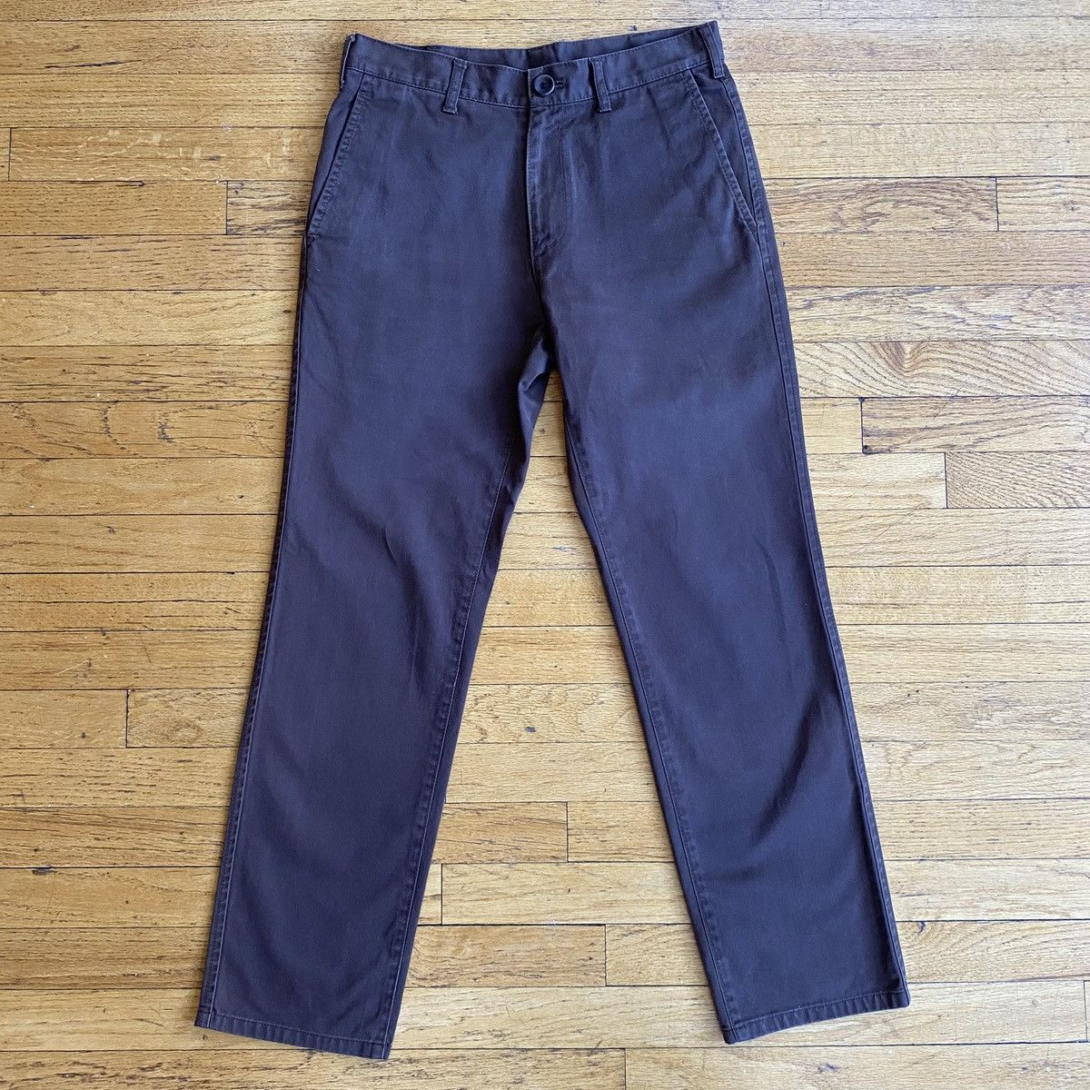Comme des Garcons Homme Comme Des Garcons Brown Chino Pants Size US 30 / EU 46 - 1 Thumbnail