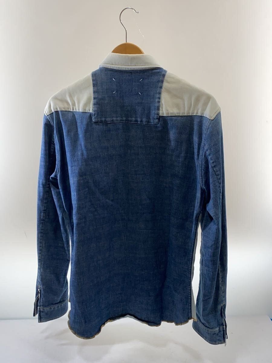 Maison Margiela Reconstructed Denim Button Shirt Size US M / EU 48-50 / 2 - 2 Thumbnail