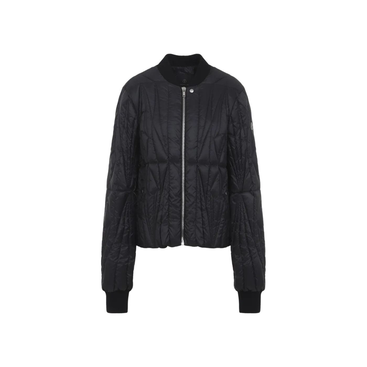MONCLER GENIUS Geocamo Women's Black Flight Jacket New (Wome