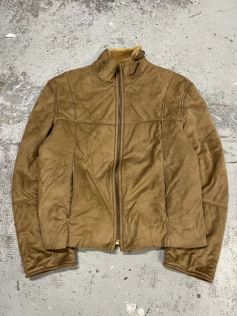 Dolce & Gabbana 2000s Dolce & Gabbana Beige Shearling Jacket Size US S / EU 44-46 / 1 - 2 Thumbnail