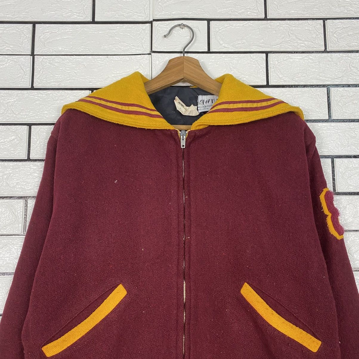 Vintage Vintage Wool Bomber Jacket Butwins St Paul Big Logo Size US M / EU 48-50 / 2 - 4 Thumbnail