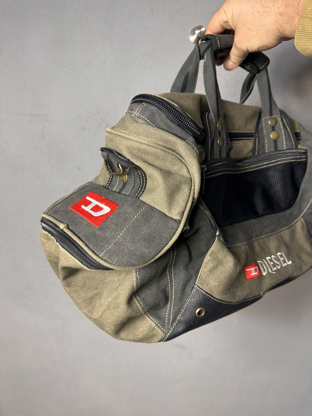 Diesel DIESEL Bag Vintage Sport Bag Size ONE SIZE - 4 Thumbnail